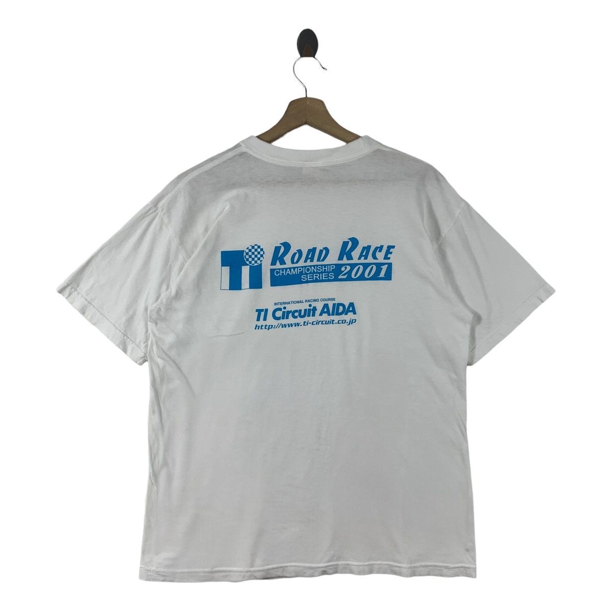 Japanese Brand Vintage TI ROAD RACE Championship racing tee Size US L / EU 52-54 / 3 - 1 Thumbnail