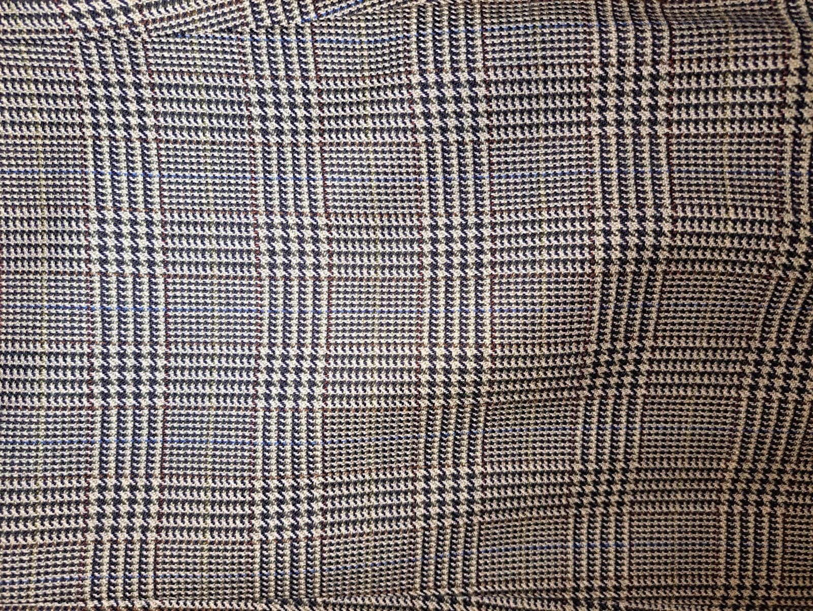Hart Schaffner Marx VINTAGE Hart Schaffner Marx Sport Coat 43L Long Glen Plaid Size 42L - 5 Thumbnail