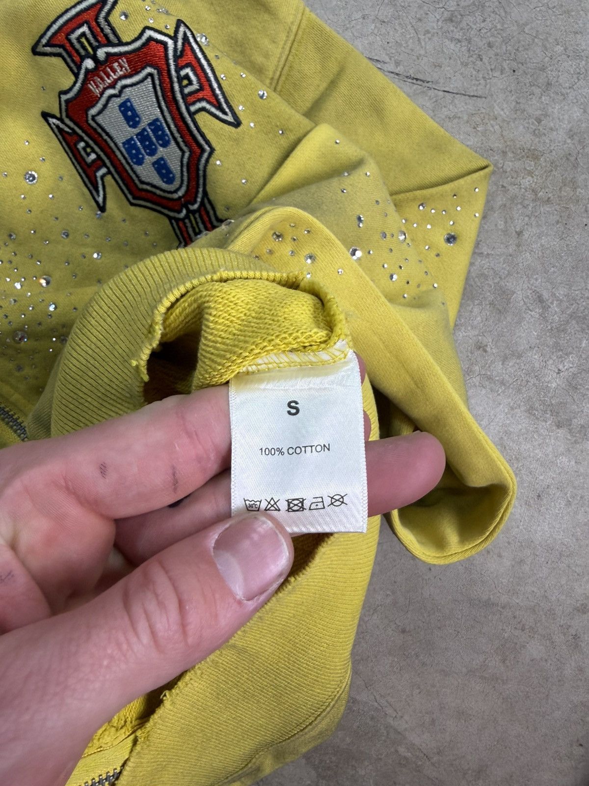 Vale Vale Forever Sun Cluster Zip Up 'Yellow’ Size US S / EU 44-46 / 1 - 6 Thumbnail