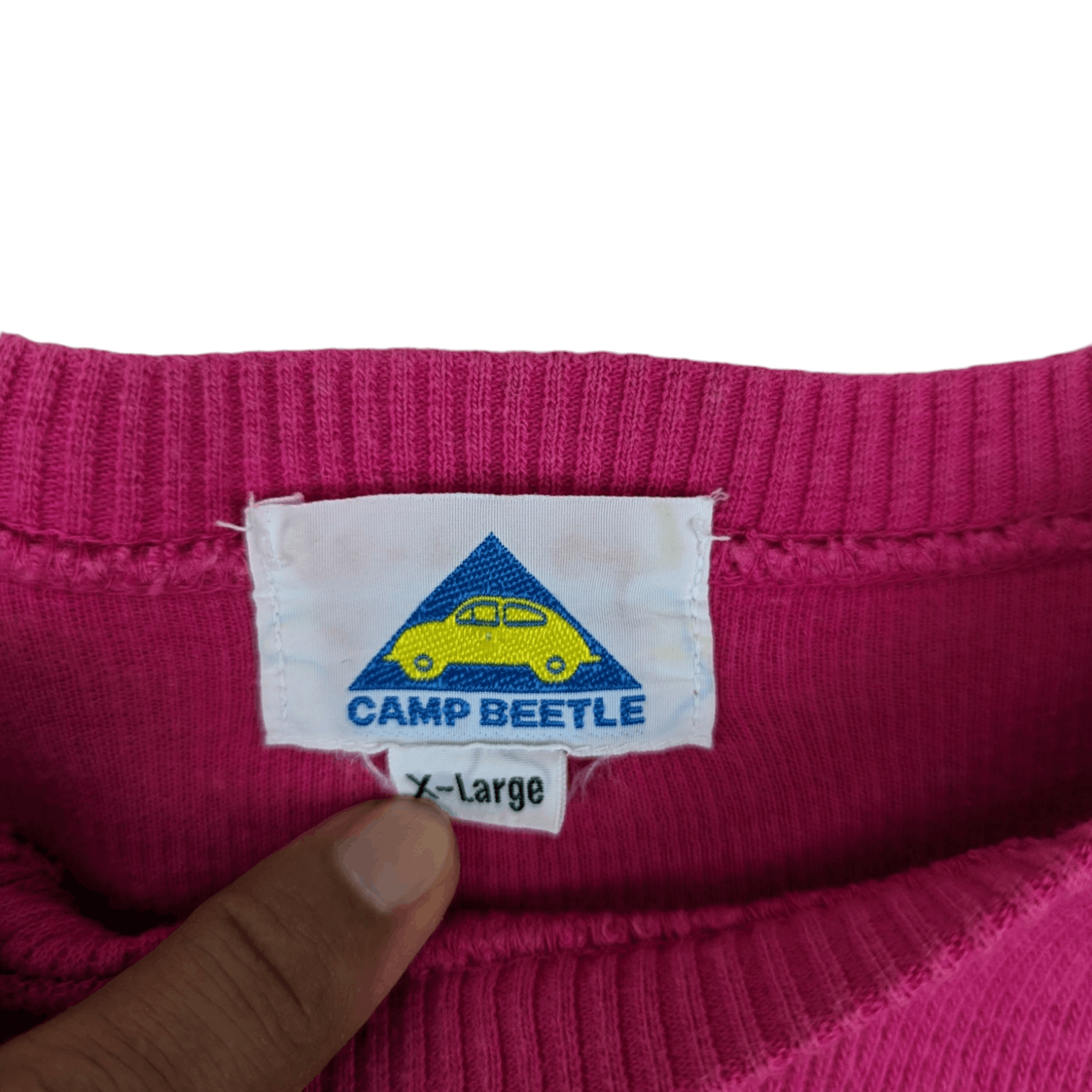 Japanese Brand Vintage 90's CAMPBEETLE Volkswagen Short Sleeve Jumper Size XL / US 12-14 / IT 48-50 - 9 Thumbnail
