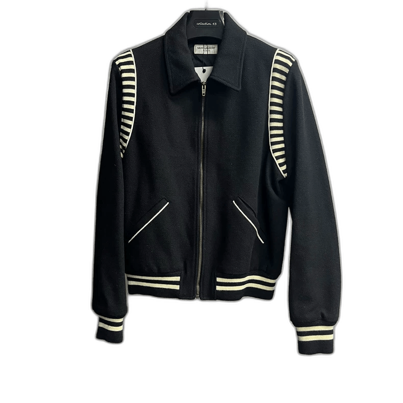 Saint Laurent Paris Saint Laurent Black Zebra Print Jacket Size US L / EU 52-54 / 3 - 1 Thumbnail
