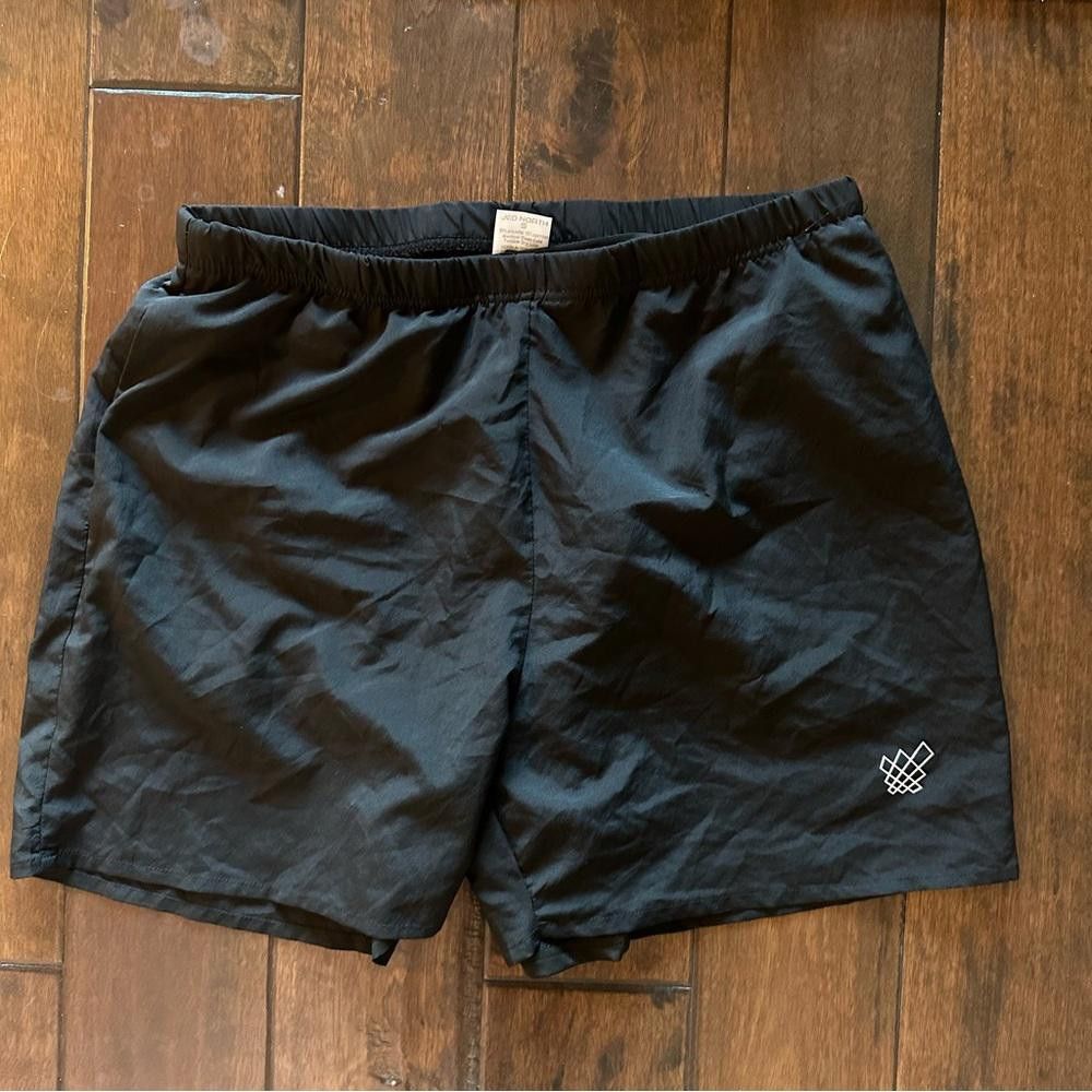 Designer Jed North black workout shorts in size small Size US 30 / EU 46 - 1 Thumbnail
