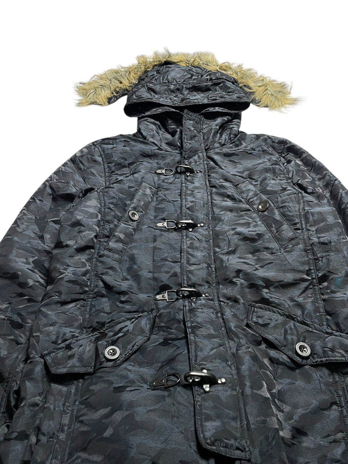 If Six Was Nine 2000’ In The Attic - Apocalypse Fireman Claps Fur Jacket Size US M / EU 48-50 / 2 - 12 Thumbnail