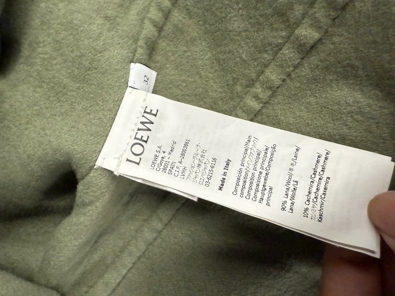 Loewe LOEWE Double-breasted coat Size S / US 4 / IT 40 - 2 Thumbnail