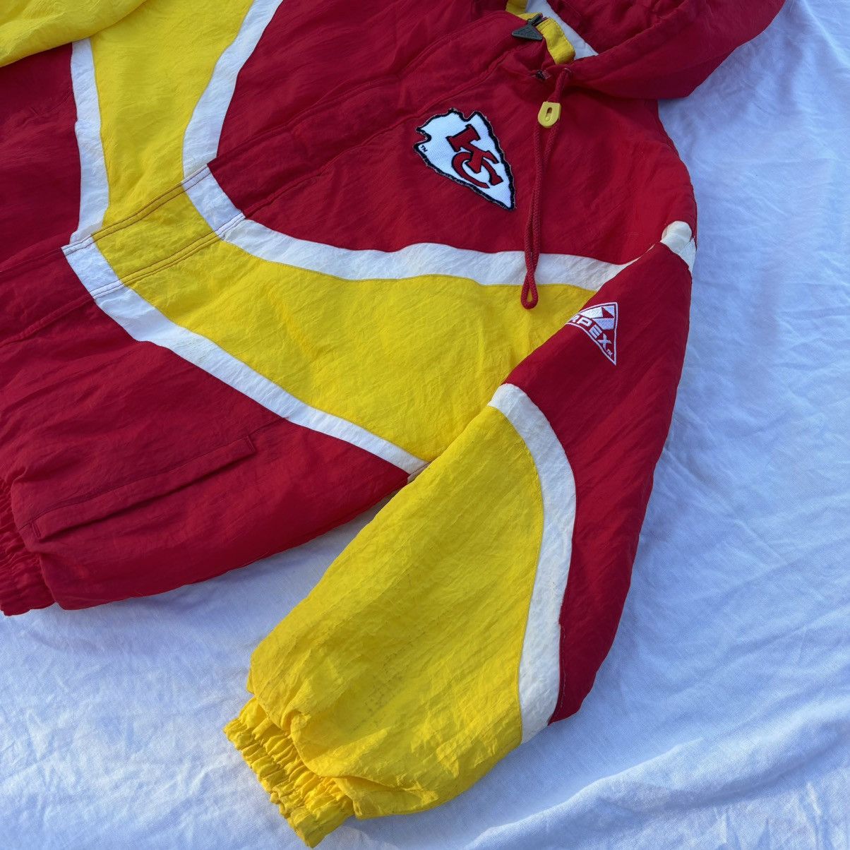 Pro Line Vintage Kansas City Chiefs Coat Size US L / EU 52-54 / 3 - 3 Thumbnail