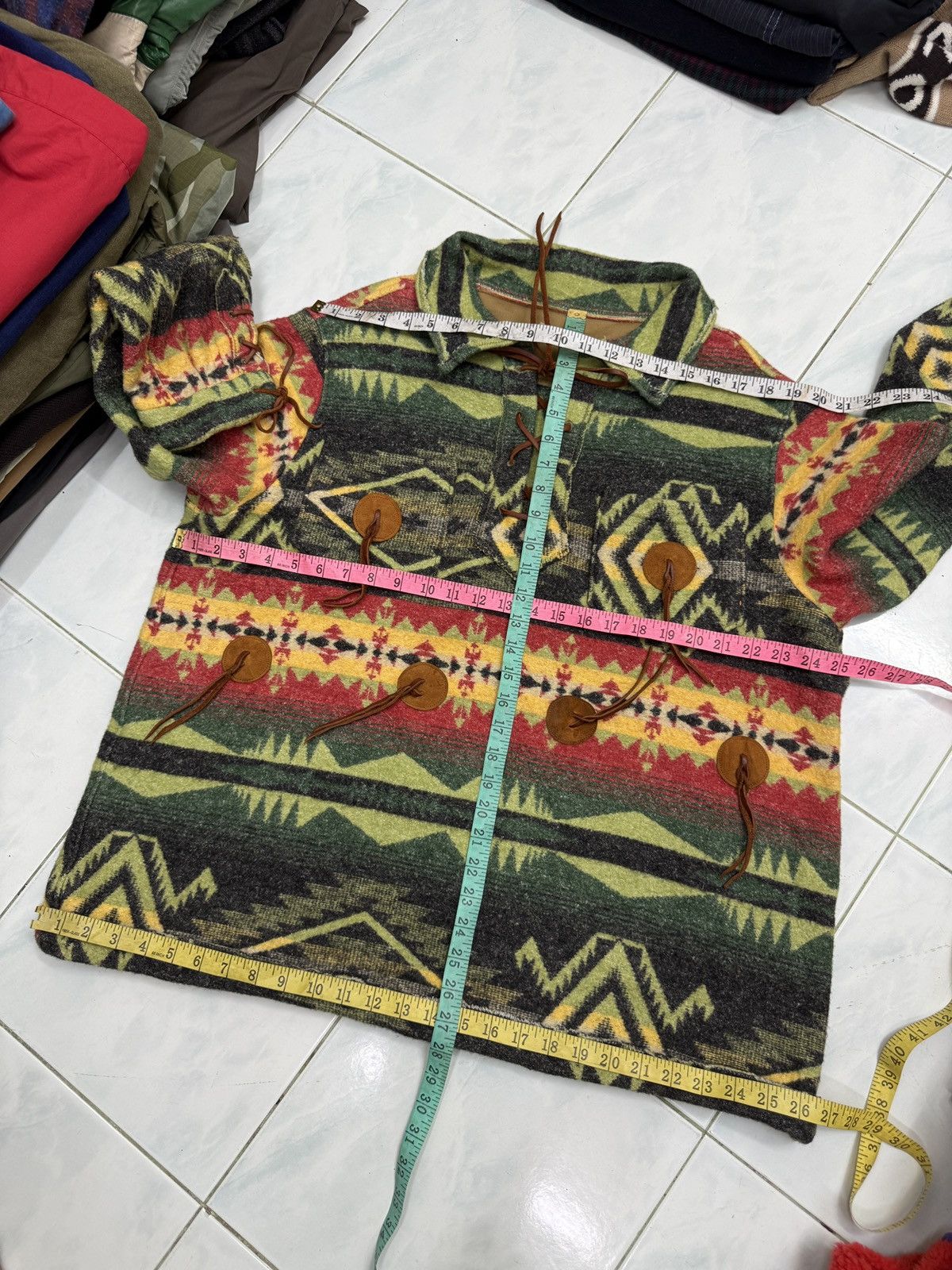 Kapital Kountry 🔥🔥🔥ARCHIVE VINTAGE KAPITAL NAVAJO NATIVE AZTEC PULLOVER Size US M / EU 48-50 / 2 - 19 Thumbnail