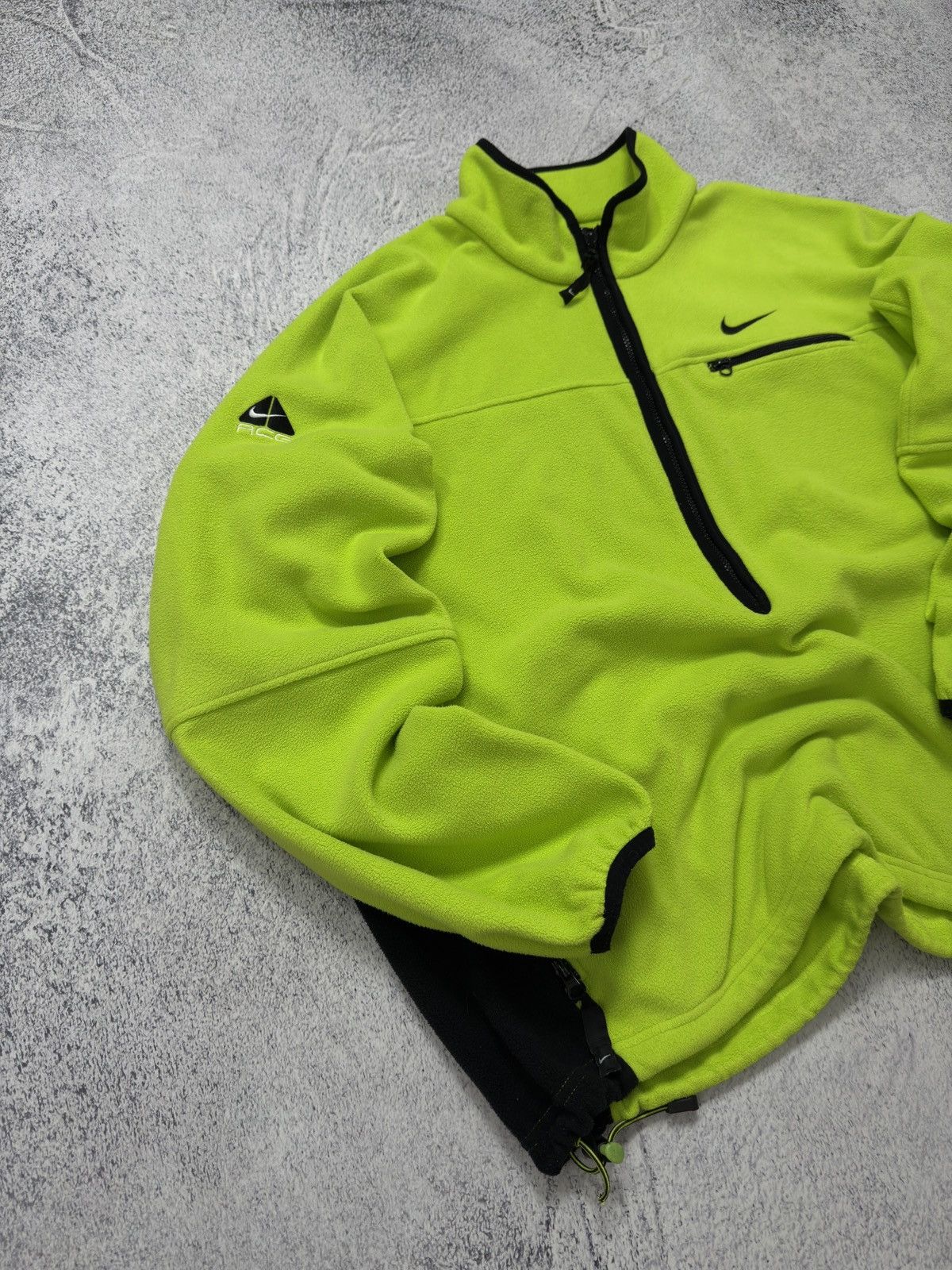 Nike ACG Vintage Nike ACG 1/2 Zip Fleece Polar Pocket Jacket 90s Size US XL / EU 56 / 4 - 2 Thumbnail