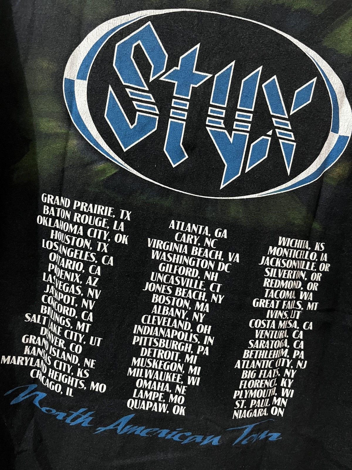 Band Tees × Vintage STYX BAND NORTH AMERICAN TOUR Size US L / EU 52-54 / 3 - 5 Thumbnail