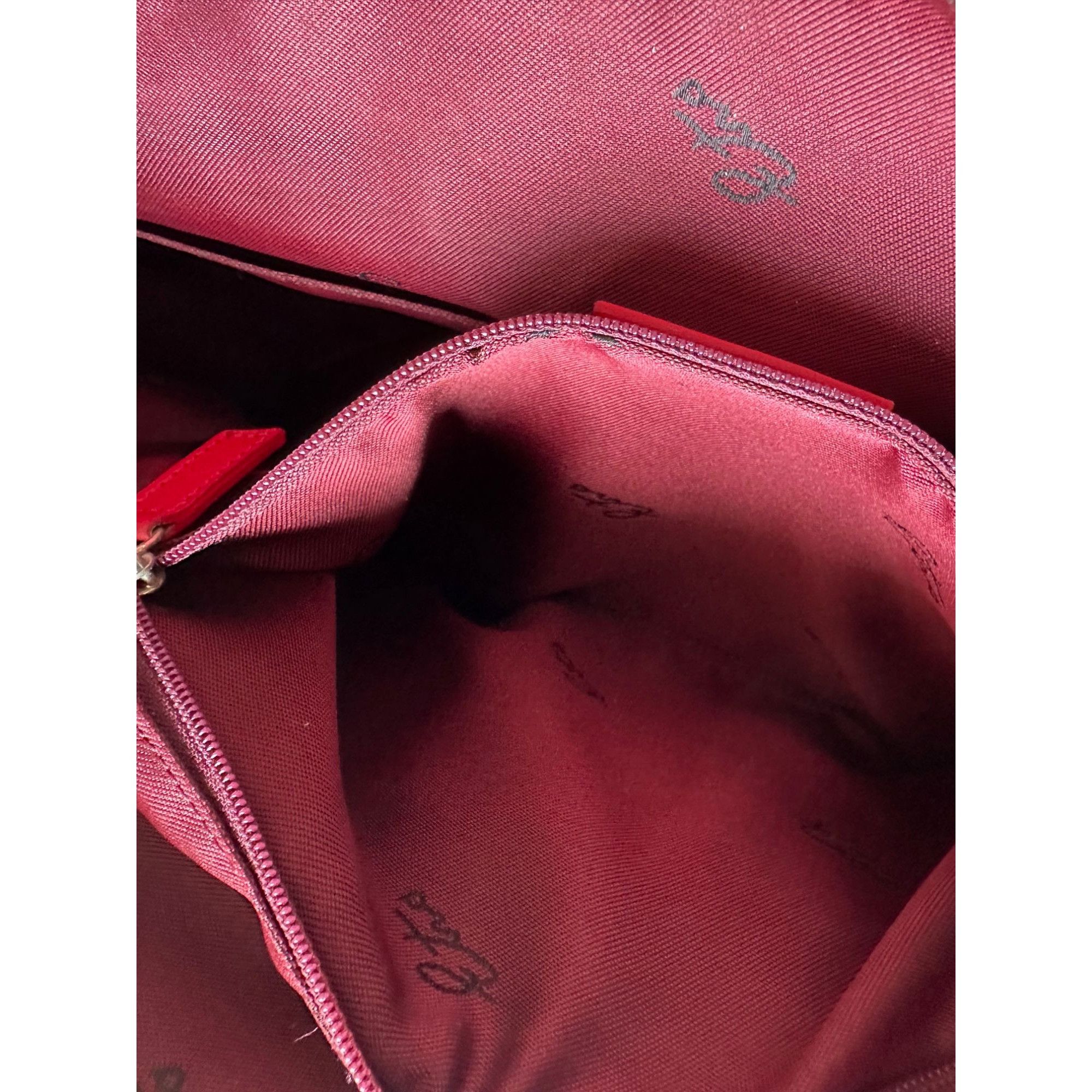 Etro ETRO Milano Limited Edition Red Leather and Coated Paisley C Size ONE SIZE - 15 Thumbnail