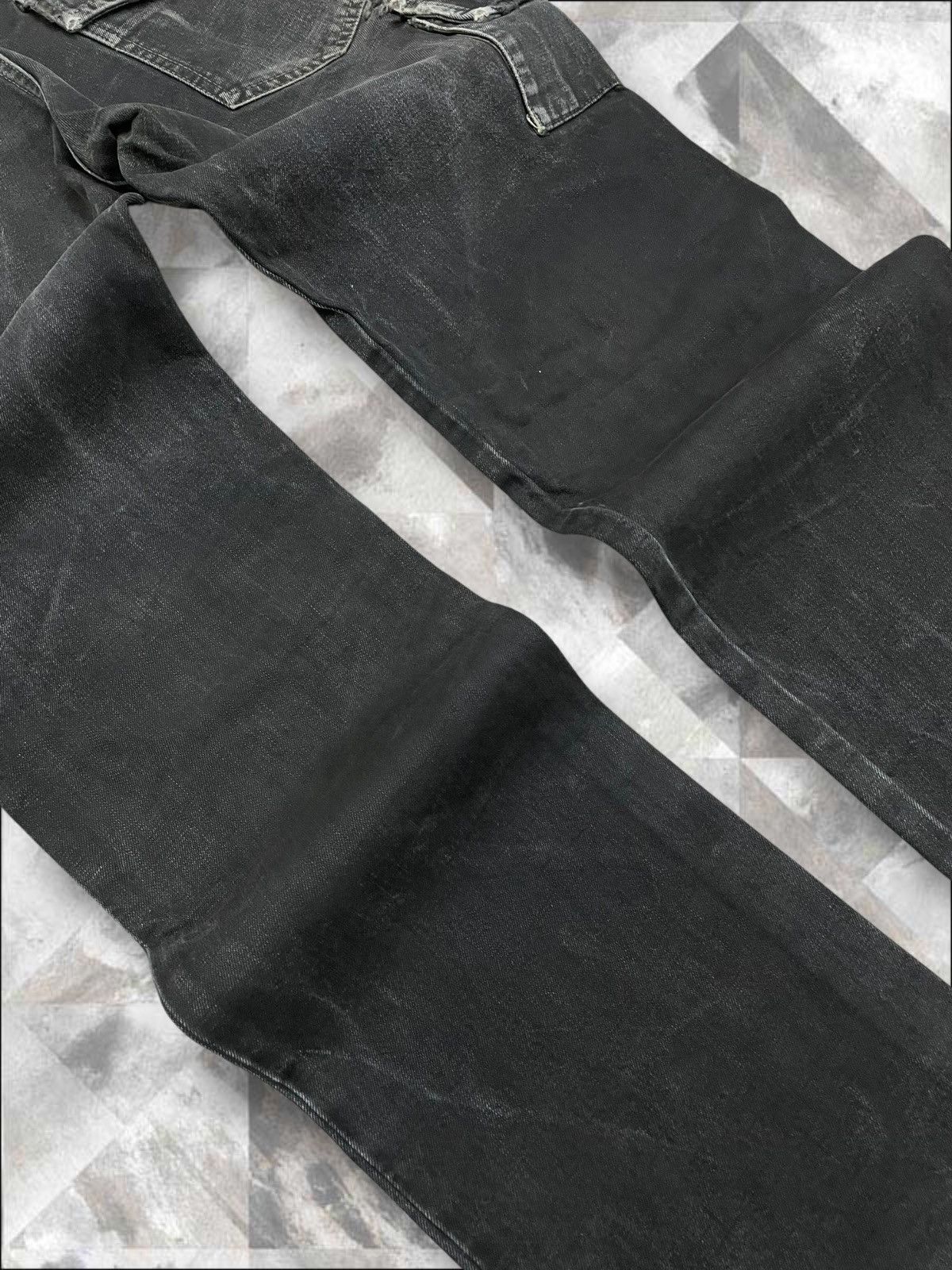 ABAHOUSE Vintage 1990s Japan Designer Abahouse Distressed Denim Size US 32 / EU 48 - 15 Thumbnail