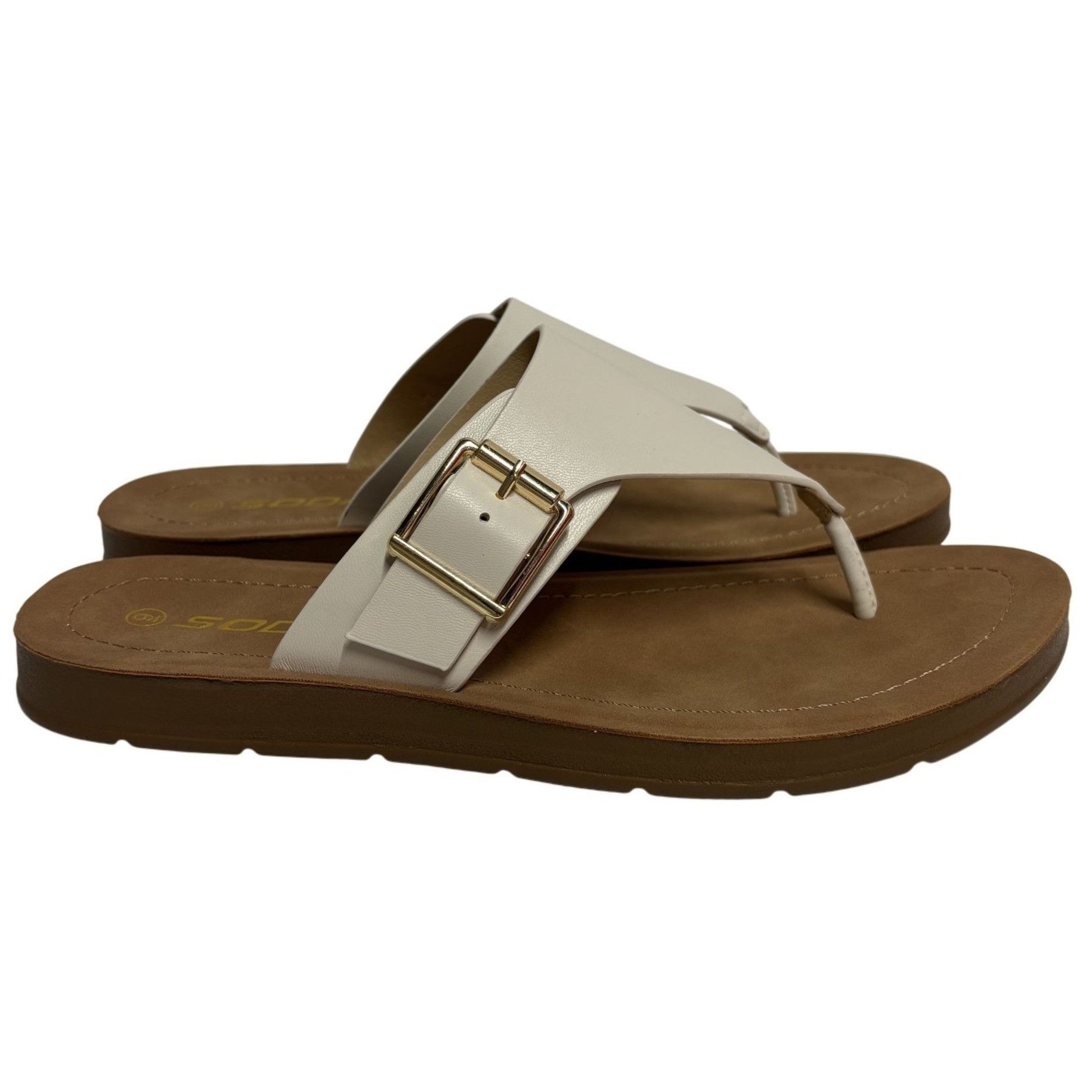Other SODA / Suri-S / Leather / Slide / Sandals / With Buckle Deta Size US 9 / IT 39 - 1 Thumbnail