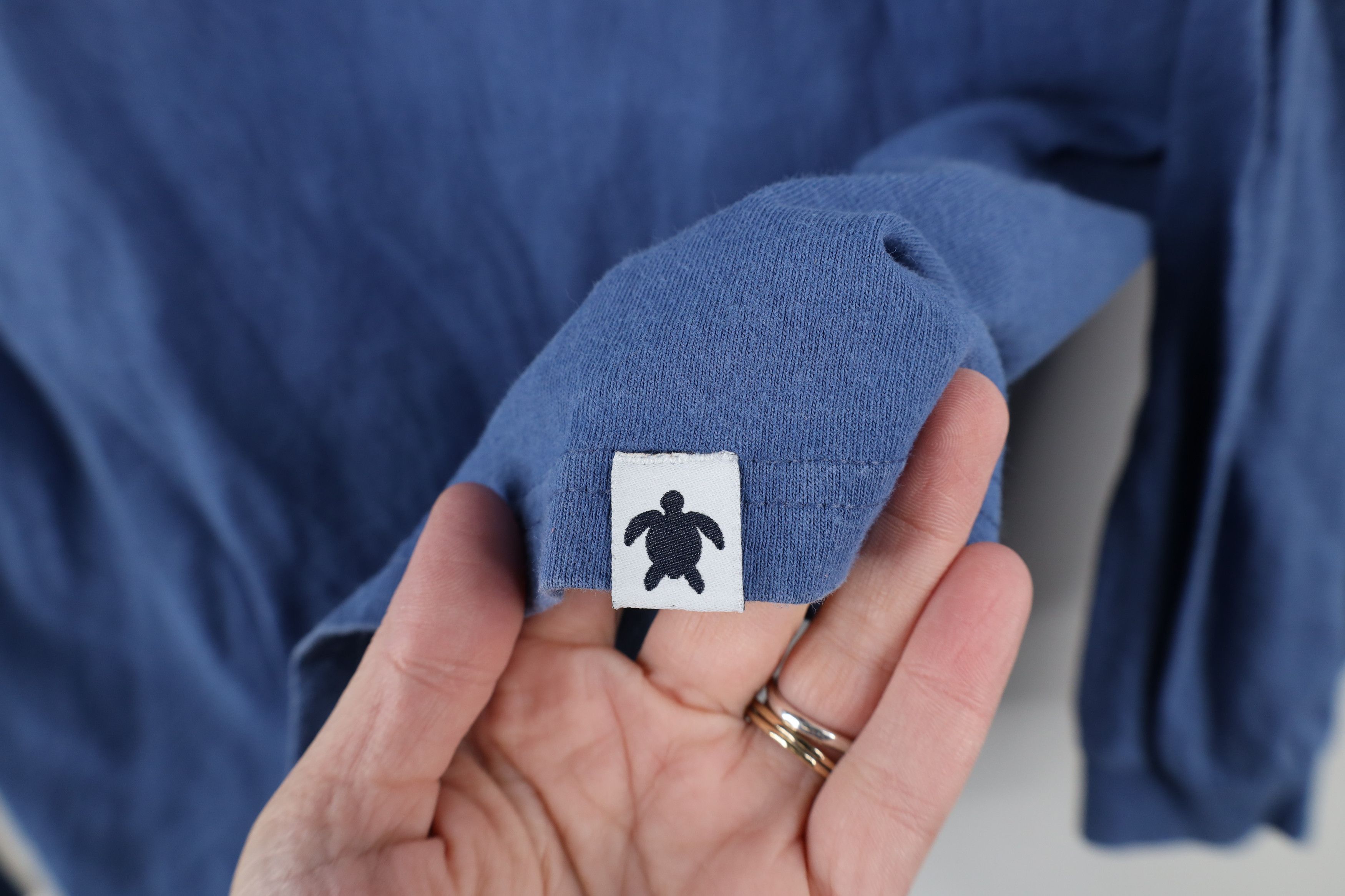 Vintage Simply Southern Spell Out Puppy Dog Long Sleeve T-Shirt Blue Size S / US 4 / IT 40 - 8 Thumbnail