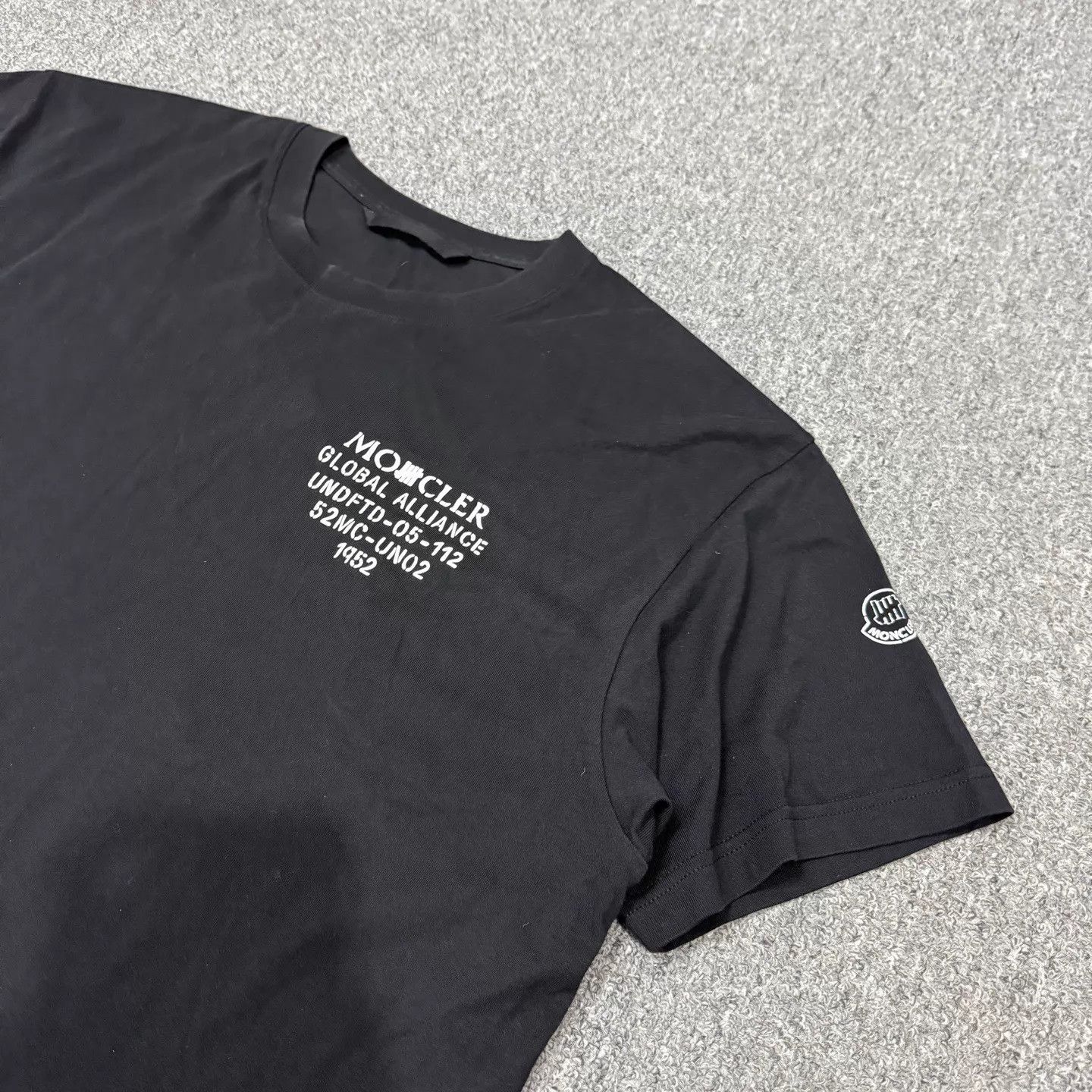 Moncler Moncler Genius Big Logo Short Tee Black XL 99 New Size XL / US 12-14 / IT 48-50 - 3 Thumbnail