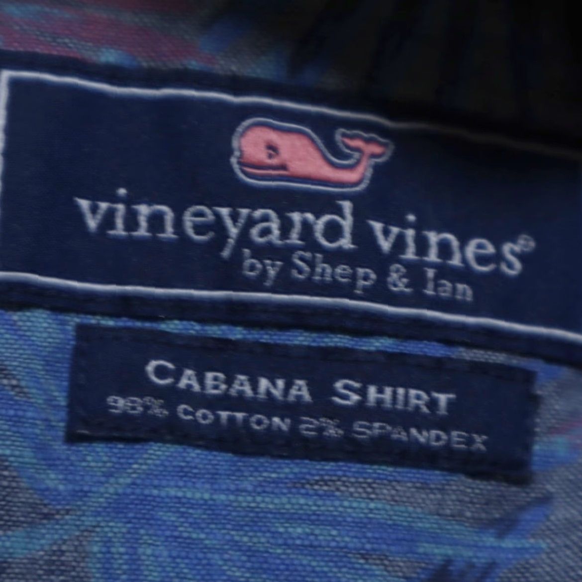 Vineyard Vines Vineyard Vines Cabana Chambray Short Sleeve Floral Shirt Blue M Mens Size US M / EU 48-50 / 2 - 5 Thumbnail