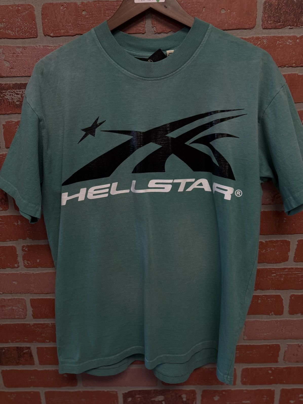 HELLSTAR Hellstar Green Logo Tee Shirt 100% Authentic Size S Size US S / EU 44-46 / 1 - 3 Thumbnail