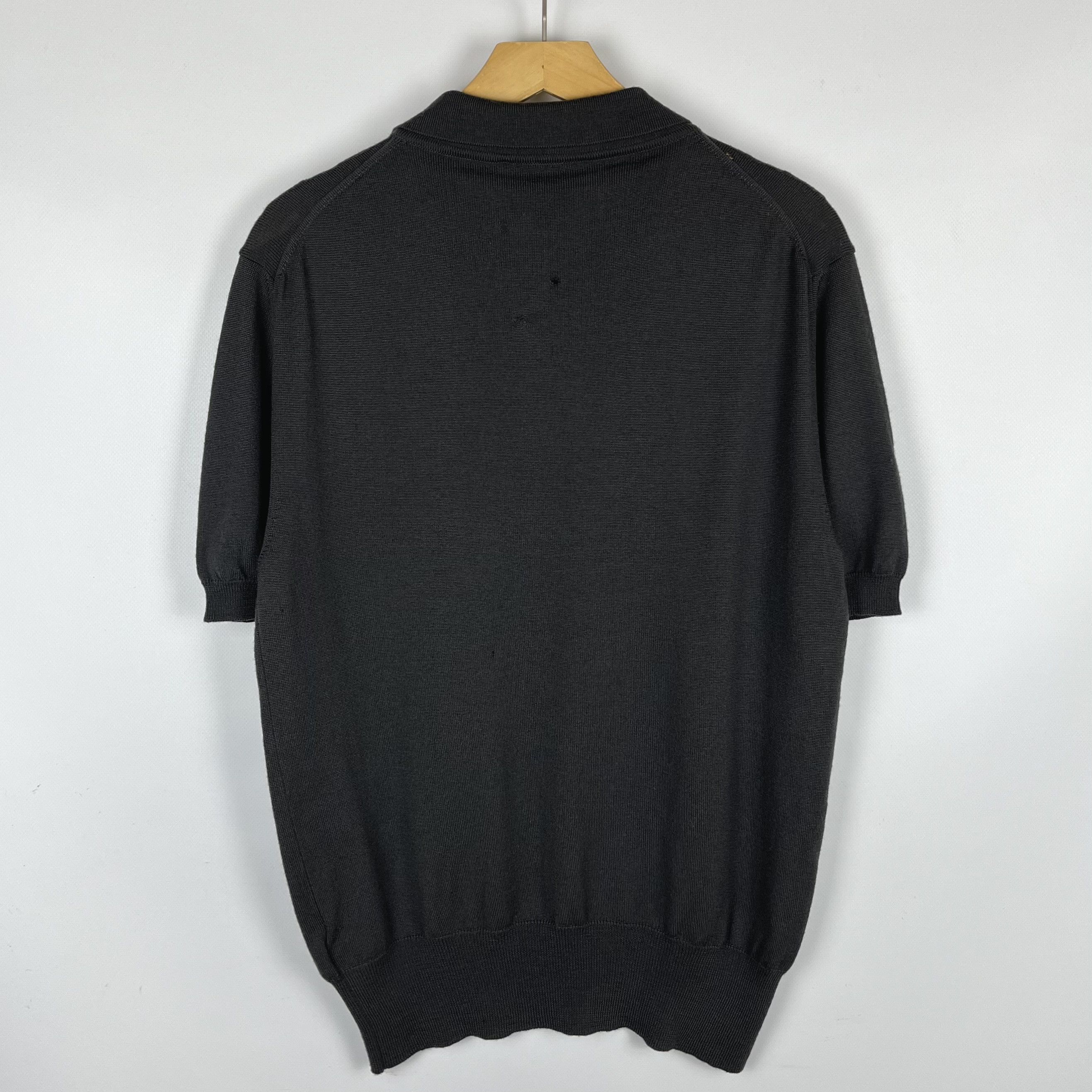Vivienne Westwood Vivienne Westwood Orb Logo Knitted Polo Sweater Size US M / EU 48-50 / 2 - 19 Thumbnail