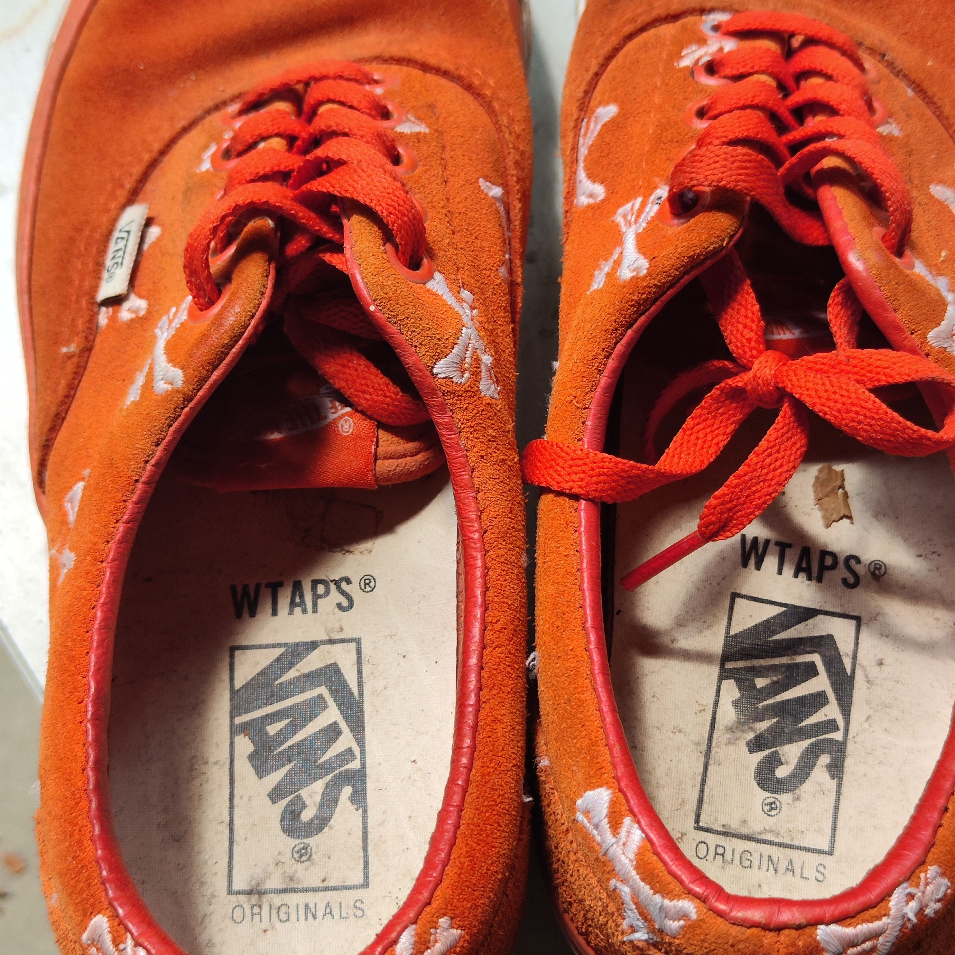 Vans × Wtaps Vans Vault x WTAPS Men's “Crossbones” Orange Size US 9 / EU 42 - 5 Thumbnail