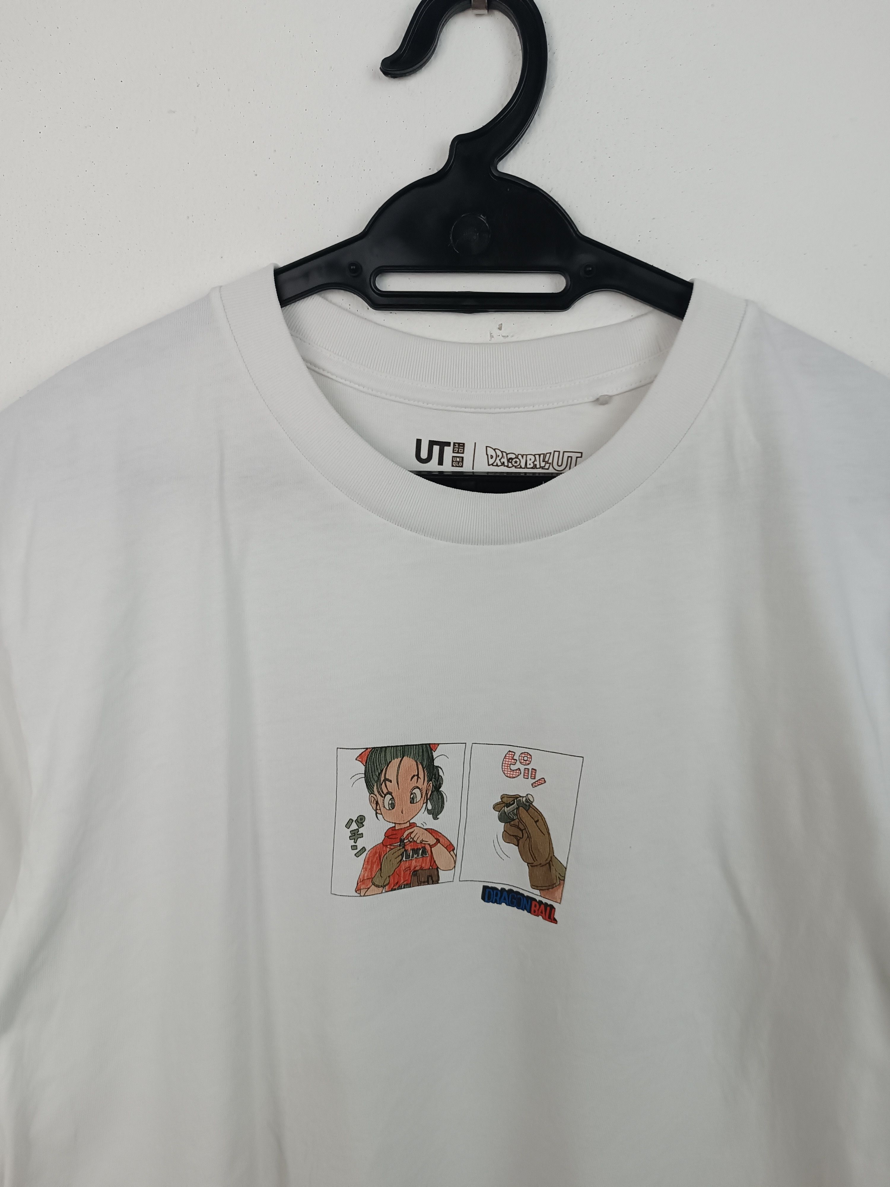 Anime VINTAGE DRAGON BALL GOKU BULMA ANIME TEE one piece bleach Size US M / EU 48-50 / 2 - 9 Thumbnail