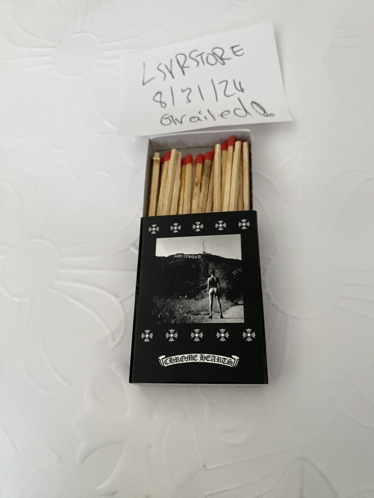 Chrome Hearts Chrome Hearts Matches NEW! 1 PACK Size ONE SIZE - 1 Thumbnail