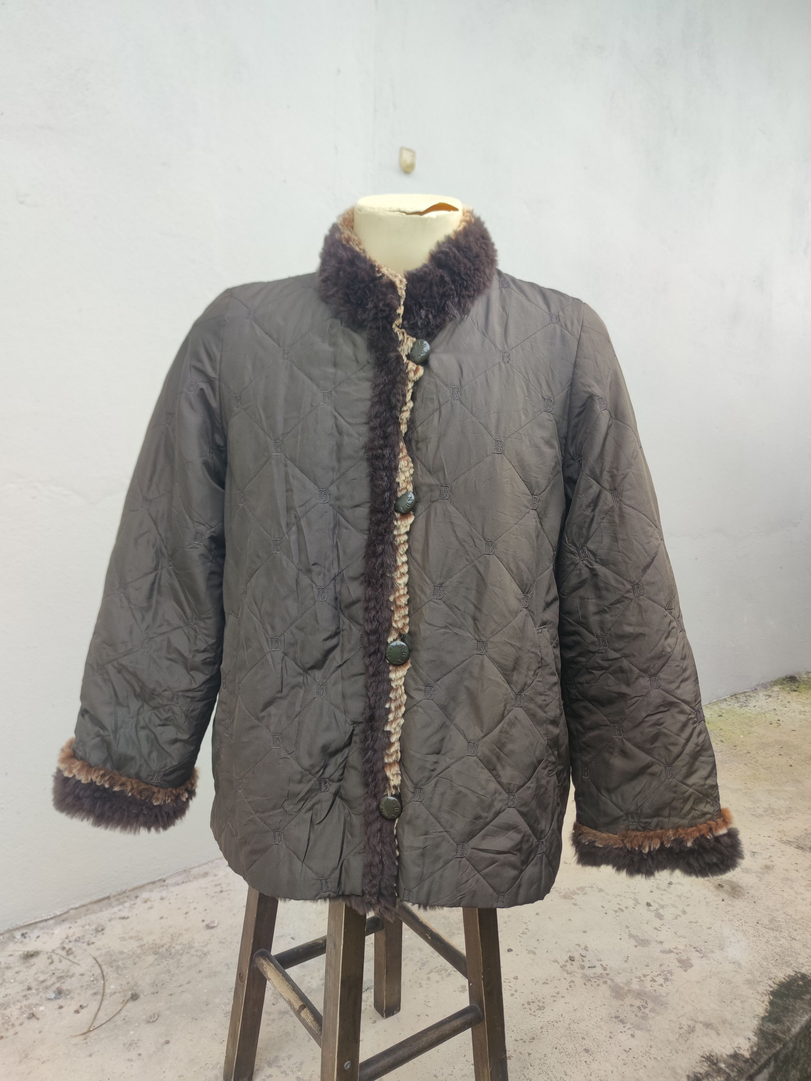 Balmain Balmain Paris Spanish Rabbit Fur Reversible Jacket Size XL / US 12-14 / IT 48-50 - 11 Thumbnail