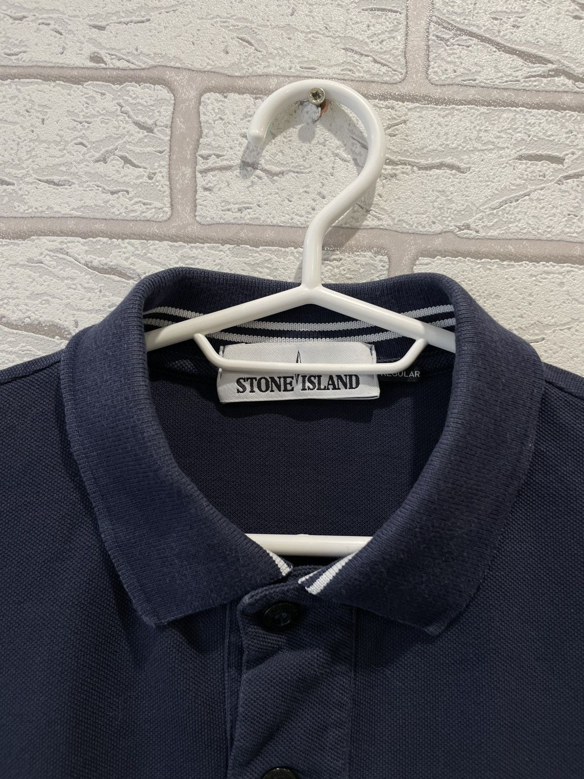 Stone Island Stone Island Patch Program Long Sleeve Polo T Shirt Tee Size US M / EU 48-50 / 2 - 7 Thumbnail