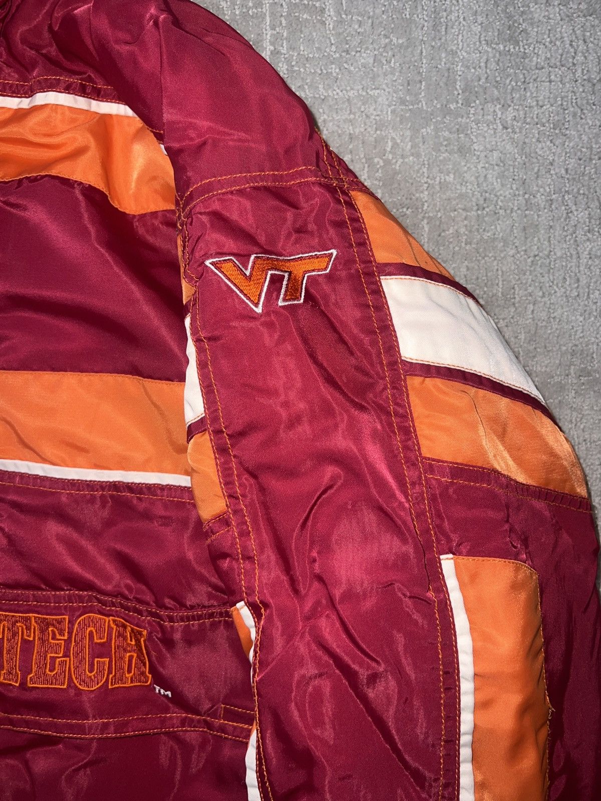 Starter × Vintage Vintage Virginia Tech Starter Jacket Medium Size US M / EU 48-50 / 2 - 3 Thumbnail
