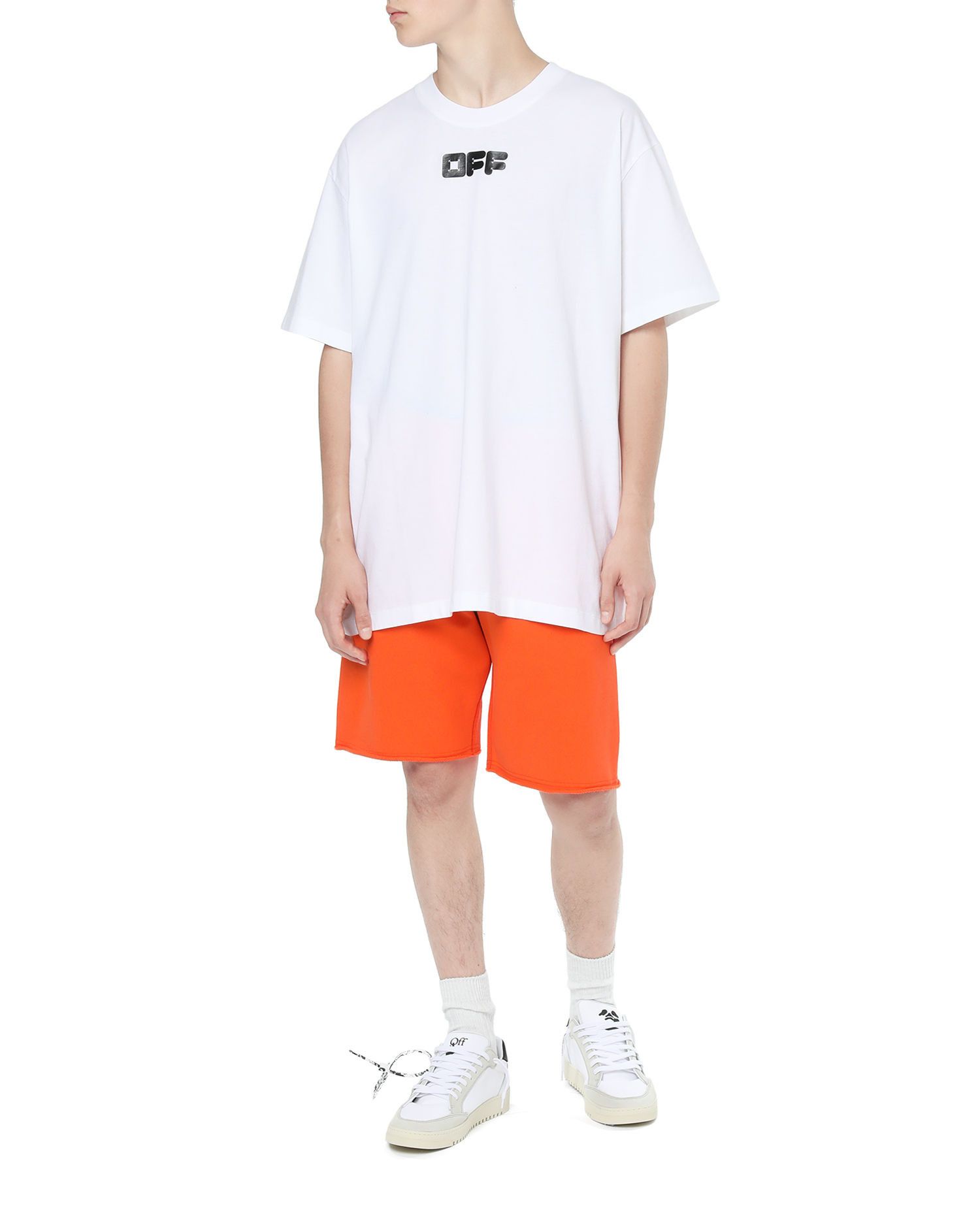 Off-White White Rubber Arrows Font Logo Oversized T-Shirt Size US XS / EU 42 / 0 - 4 Thumbnail