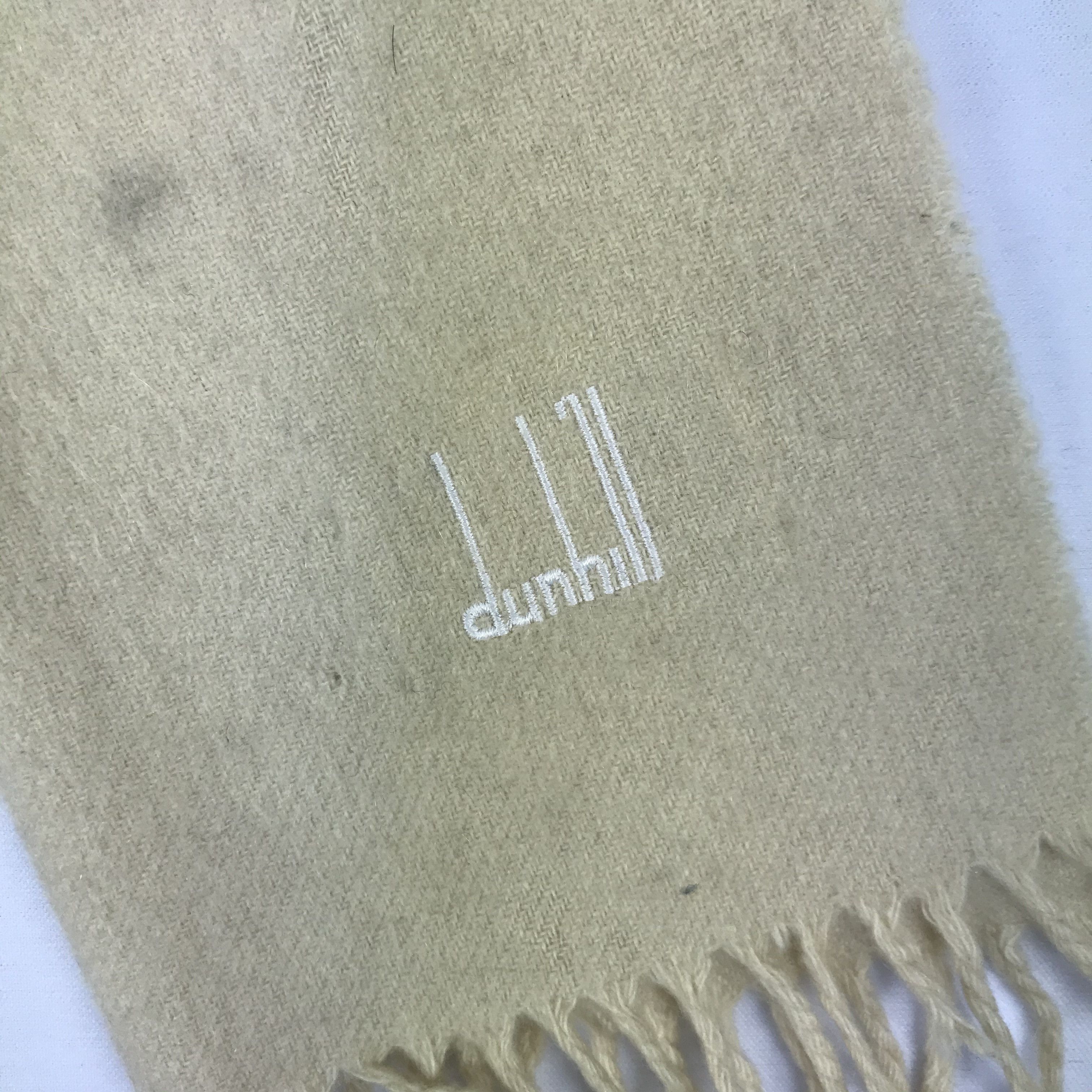 Alfred Dunhill Vintage Alfred Dunhill Scarf Muffler Fringe Scarves . Size ONE SIZE - 5 Thumbnail