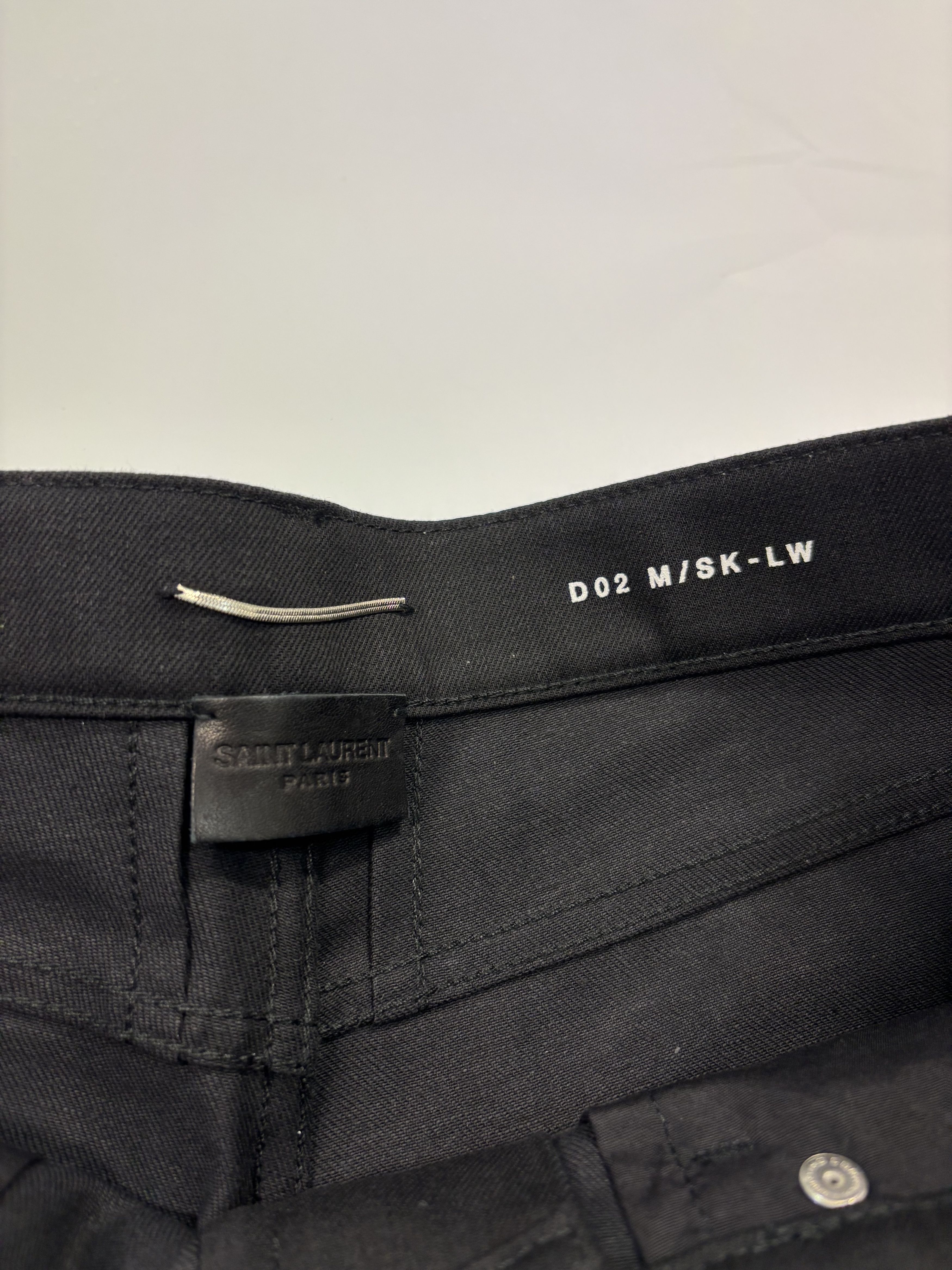 Saint Laurent Paris Saint Laurent Zip Pants Size US 32 / EU 48 - 2 Thumbnail
