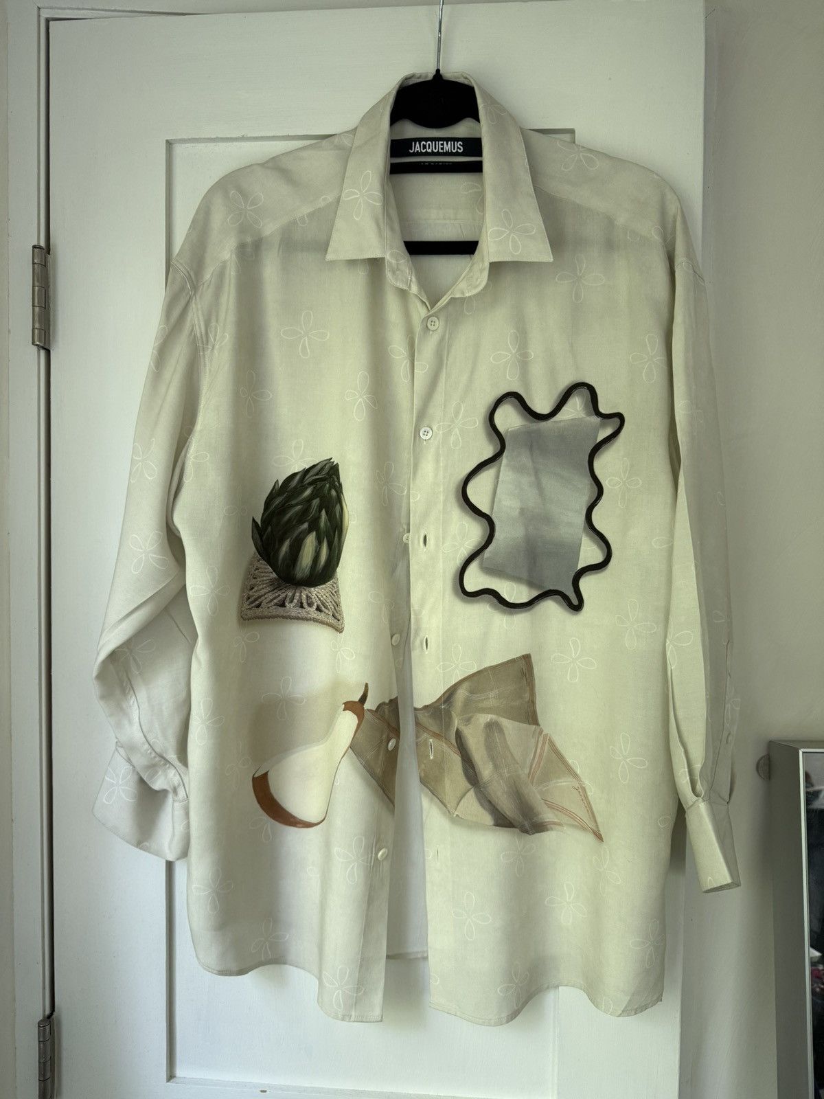 Jacquemus Jacquemus Silky Long Sleeve Button Up Size US M / EU 48-50 / 2 - 1 Thumbnail
