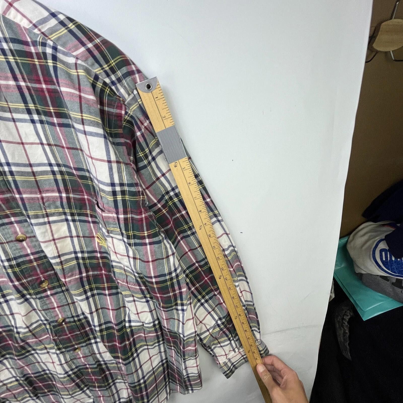 Nautica Vintage 90s Nautica Plaid Button-Up Shirt Large Longsleeve Size US L / EU 52-54 / 3 - 9 Thumbnail