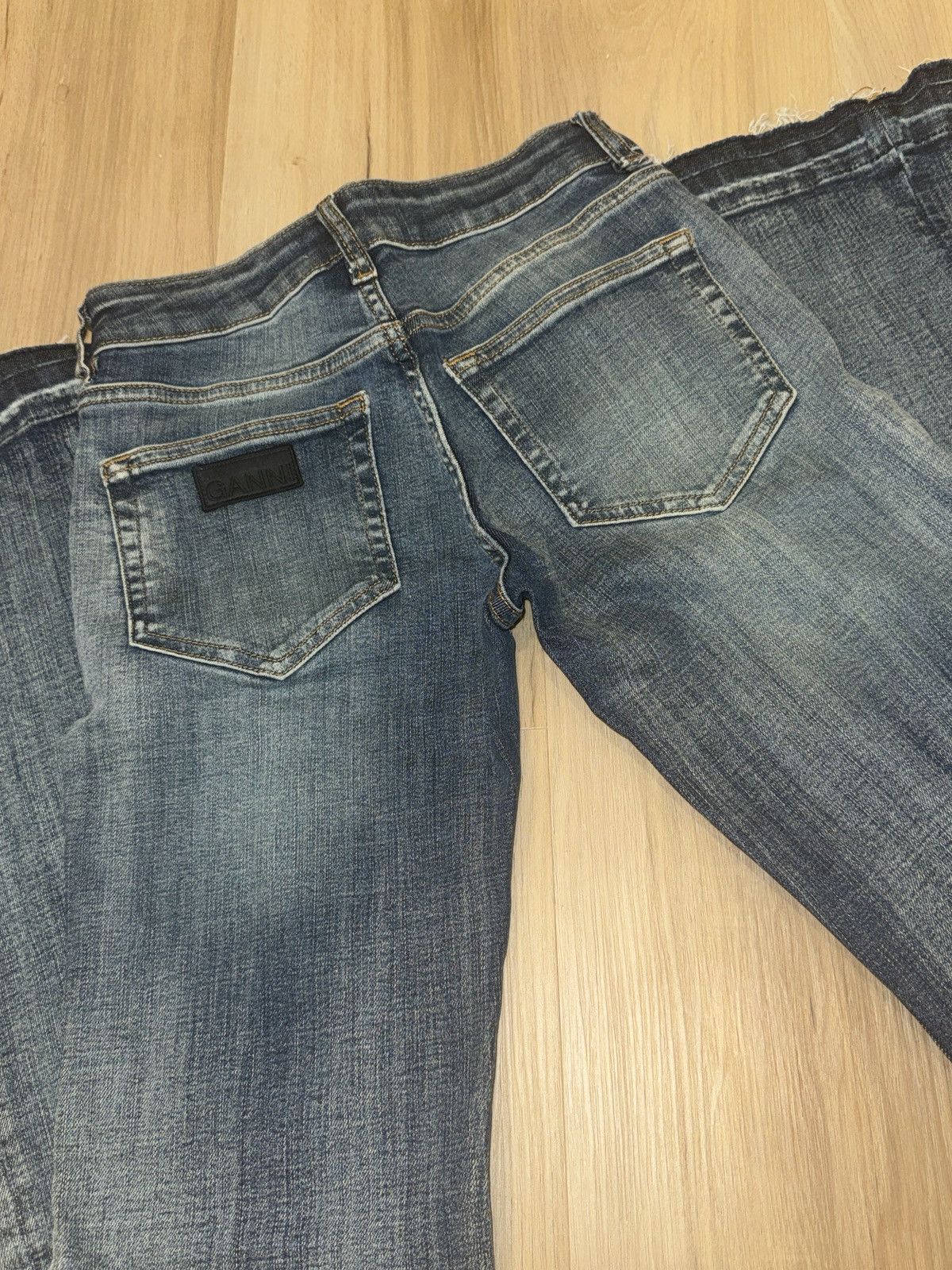 Ganni Ganni low waist 25 jeans like brand new Size 25" / US 0 / IT 36 - 2 Thumbnail