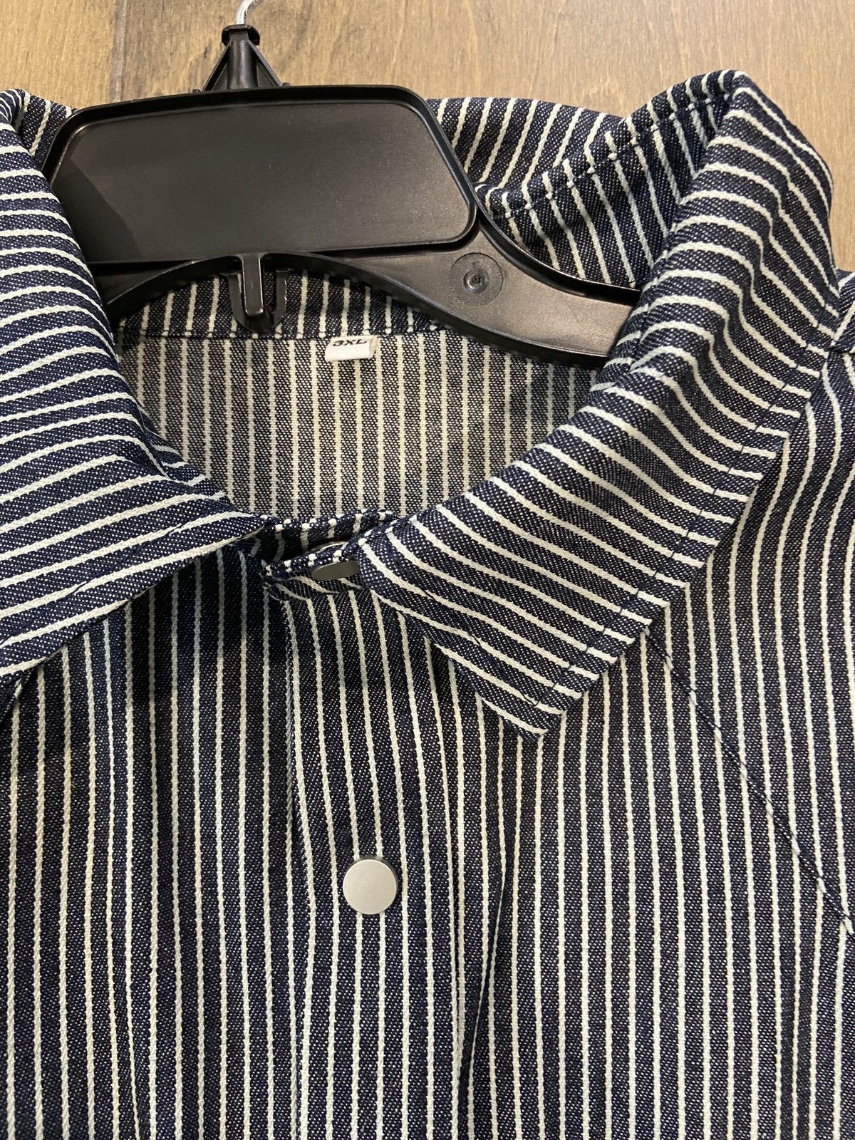 Vintage Vintage Striped Button-Up Shirt Size US L / EU 52-54 / 3 - 4 Thumbnail