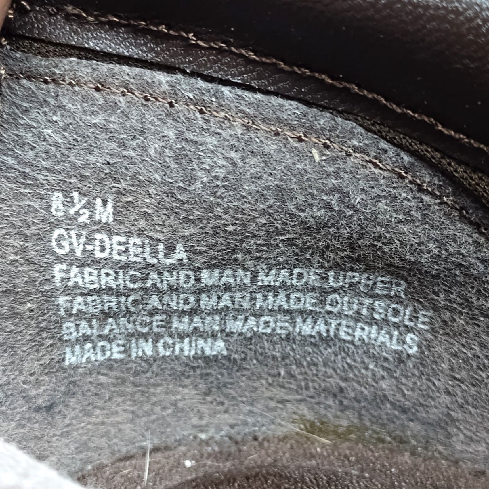 Gloria Vanderbilt Gloria Vanderbilt Ankle Booties Womens US Size 8.5 Brown Memory Foam Back Zip Bootie Size US 9 / IT 39 - 4 Thumbnail
