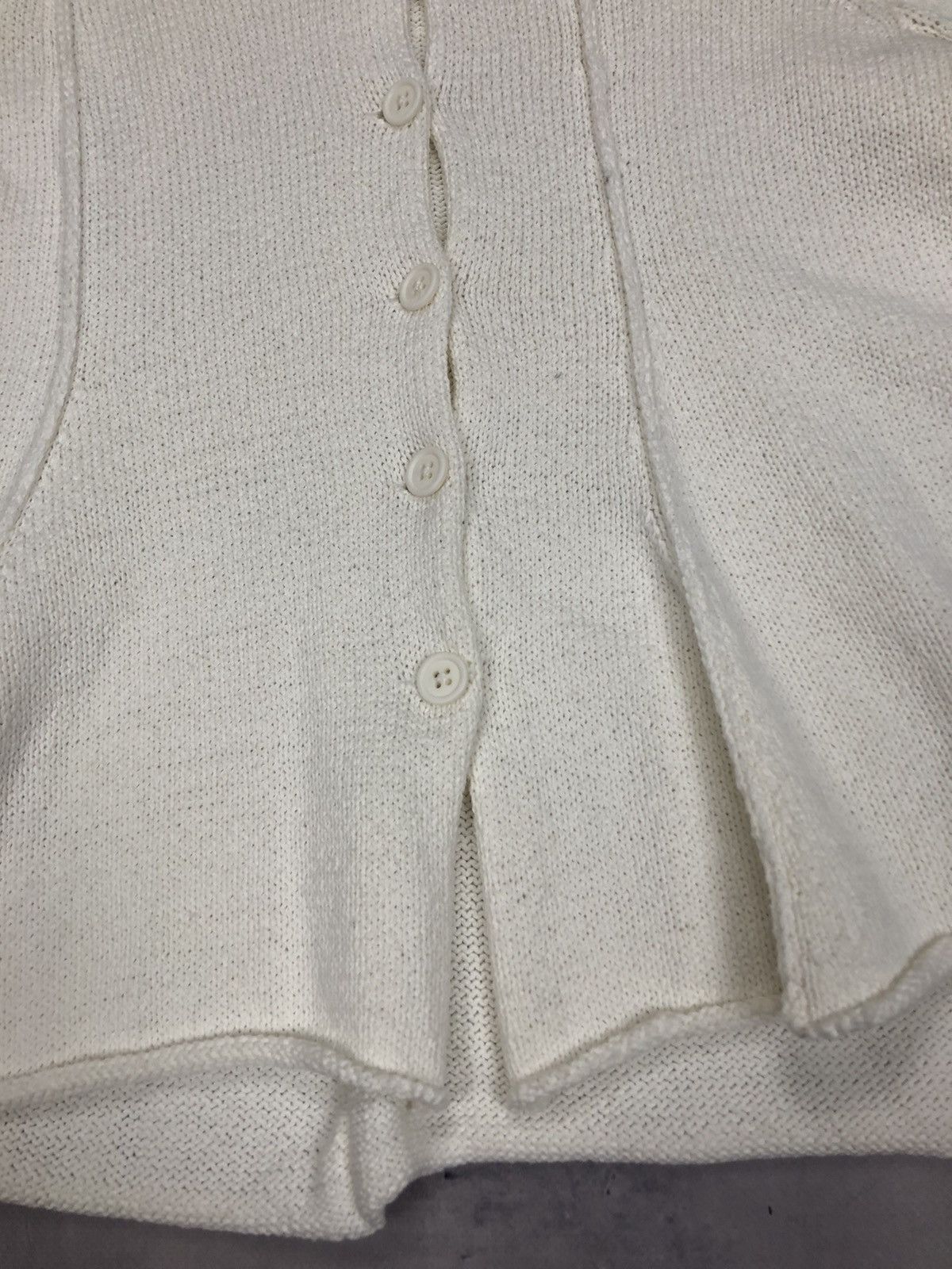Rundholz Rundholz Black Label Flared Panel Cardigan in Off-White Size M / US 6-8 / IT 42-44 - 6 Thumbnail
