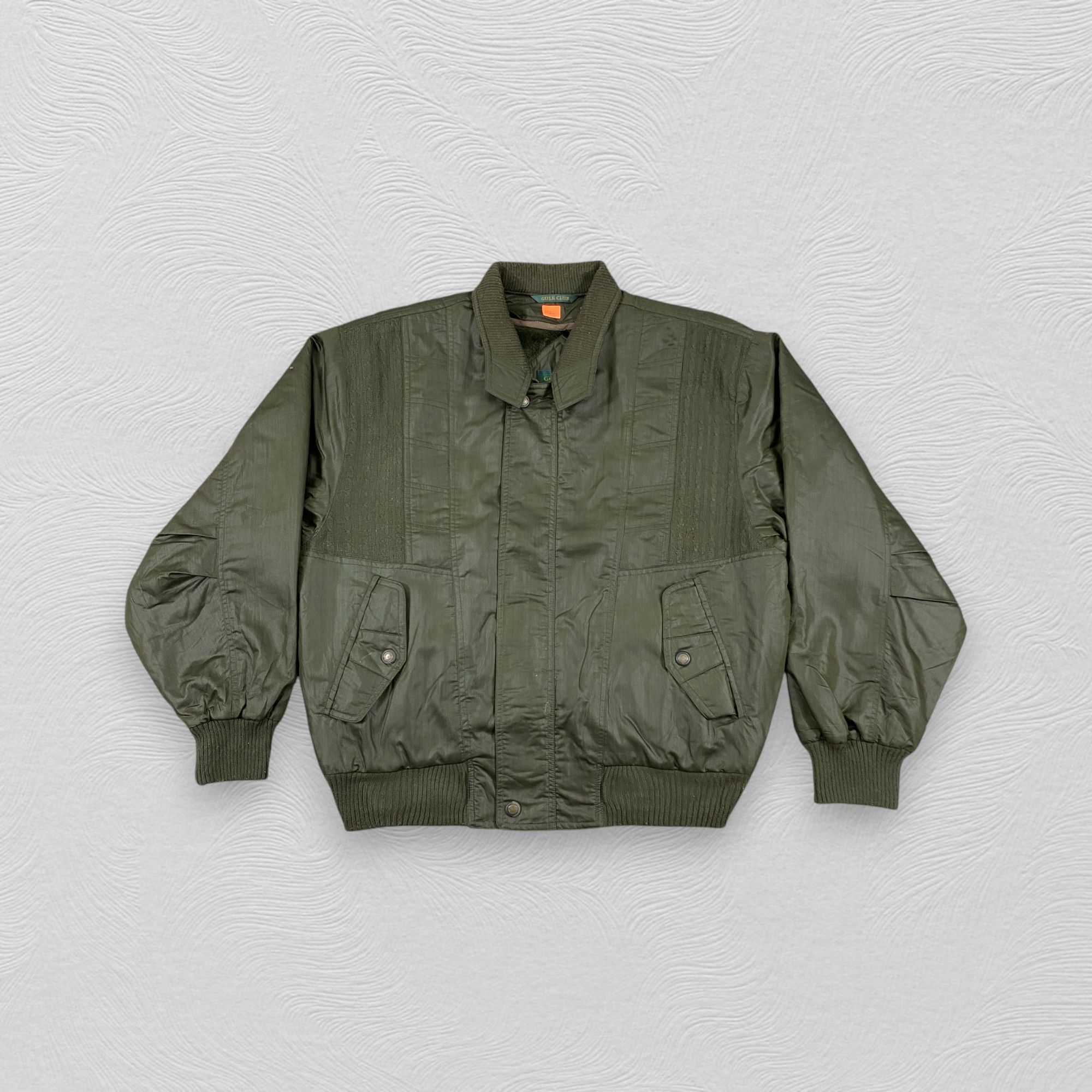 Japanese Brand Vintage Gulk Club Bomber Jacket- J522 Size US M / EU 48-50 / 2 - 1 Thumbnail