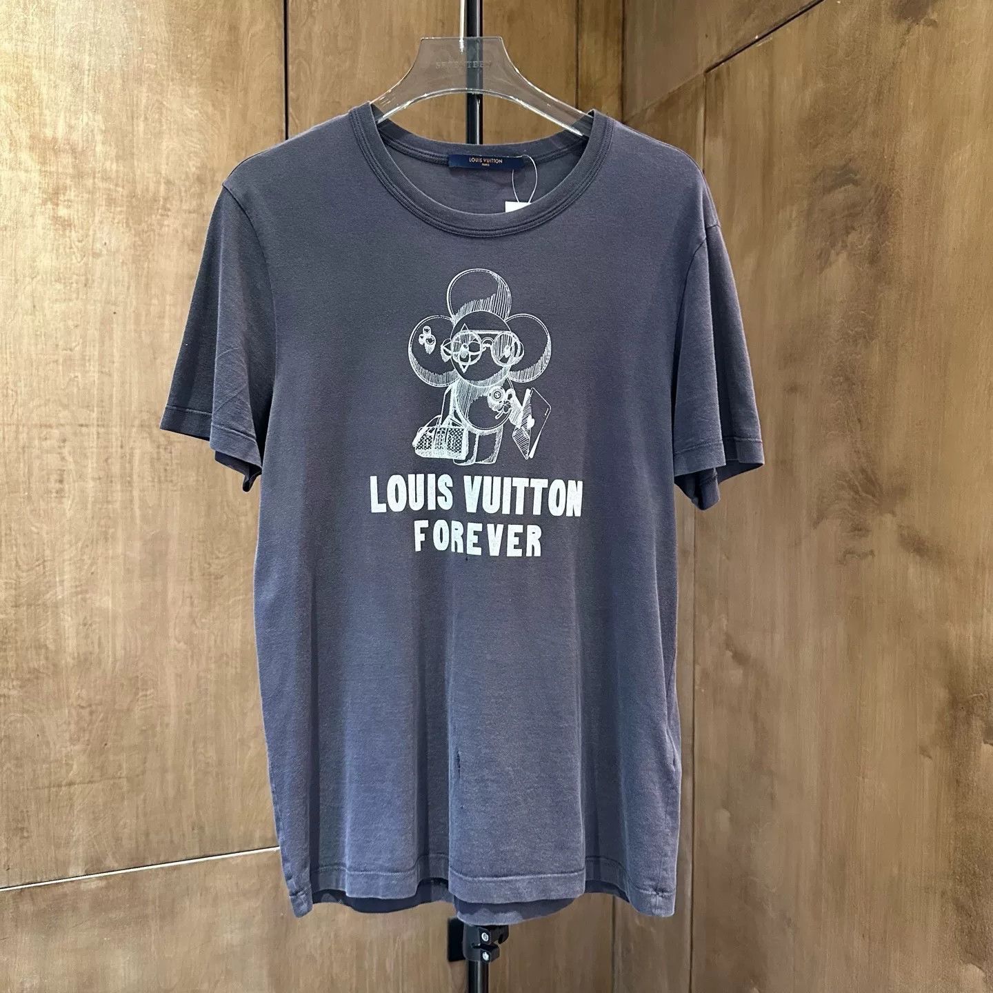 Louis Vuitton Louis Vuitton Blue T-Shirt M Men Size US M / EU 48-50 / 2 - 1 Thumbnail