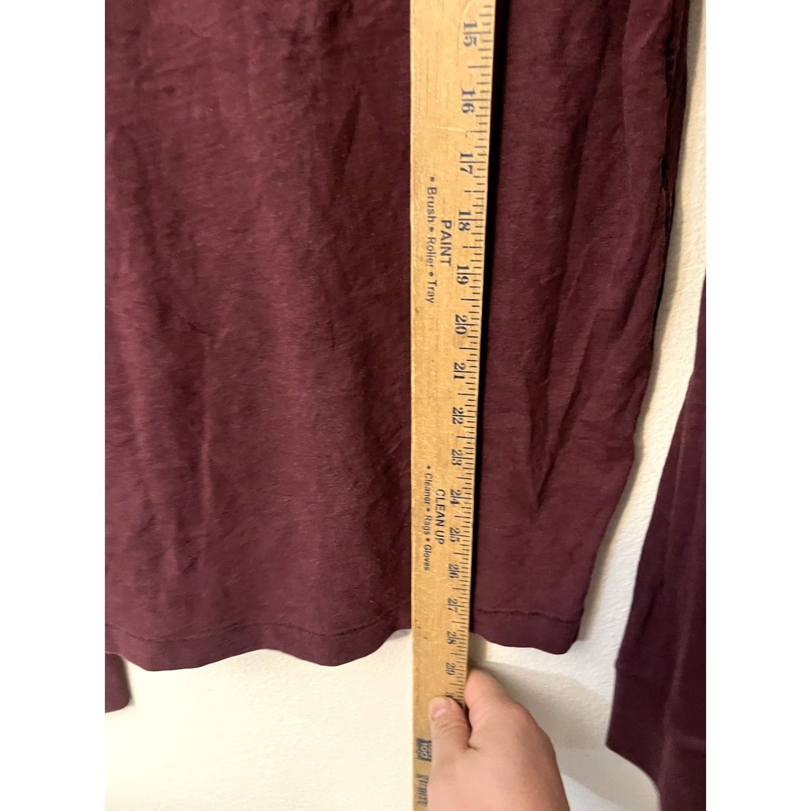 Aeropostale Aeropostale Graphic Tee Mens T-Shirt Size M Maroon Long Sleeve Y2K Designer T-Shirt Vintage? Size US M / EU 48-50 / 2 - 4 Thumbnail
