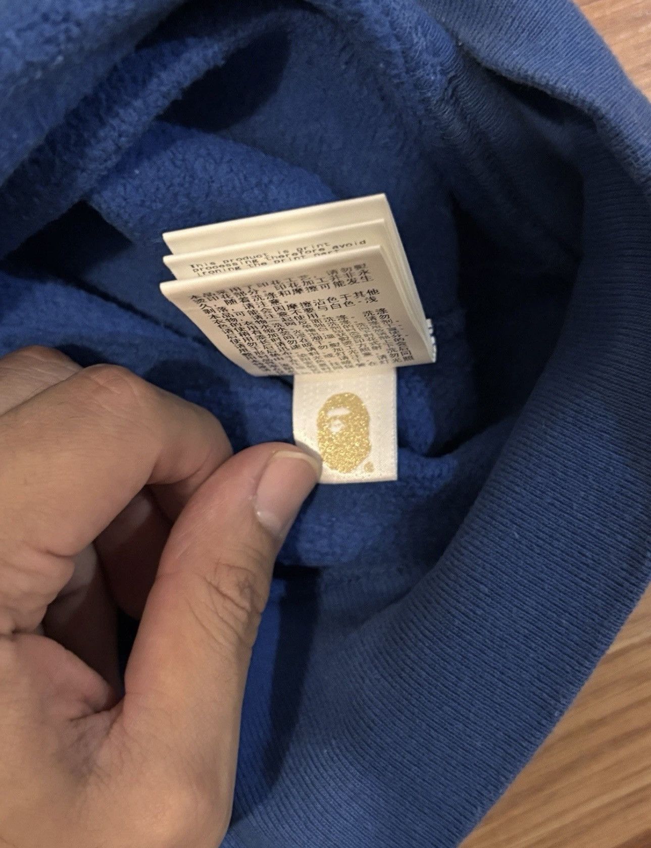 Bape Bape Pullover Hoodie Size US L / EU 52-54 / 3 - 5 Thumbnail