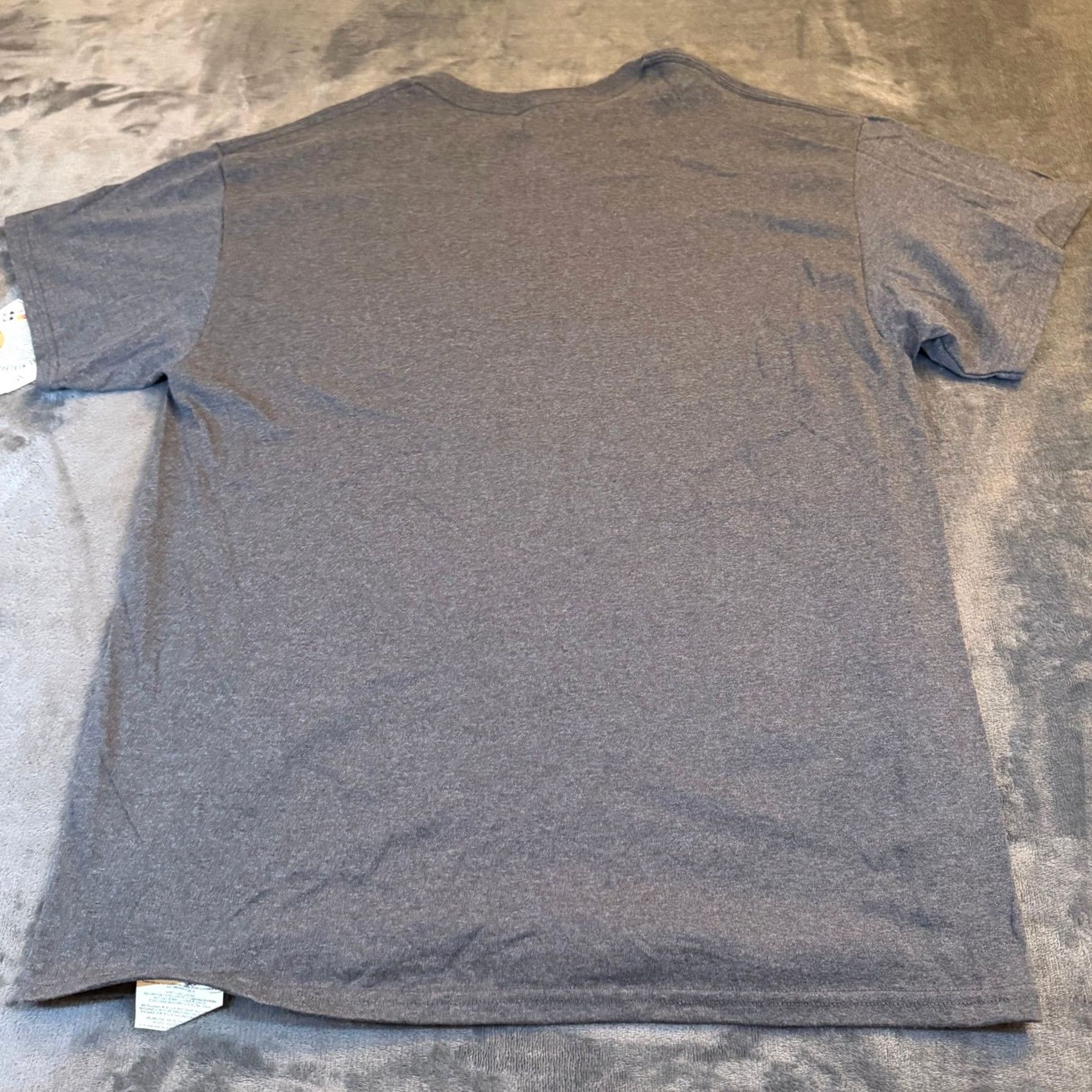 Vintage Majestic Chicago Cubs T Shirt Gray Baseball Graphic Tee Mens XL NWT Size US XL / EU 56 / 4 - 4 Thumbnail