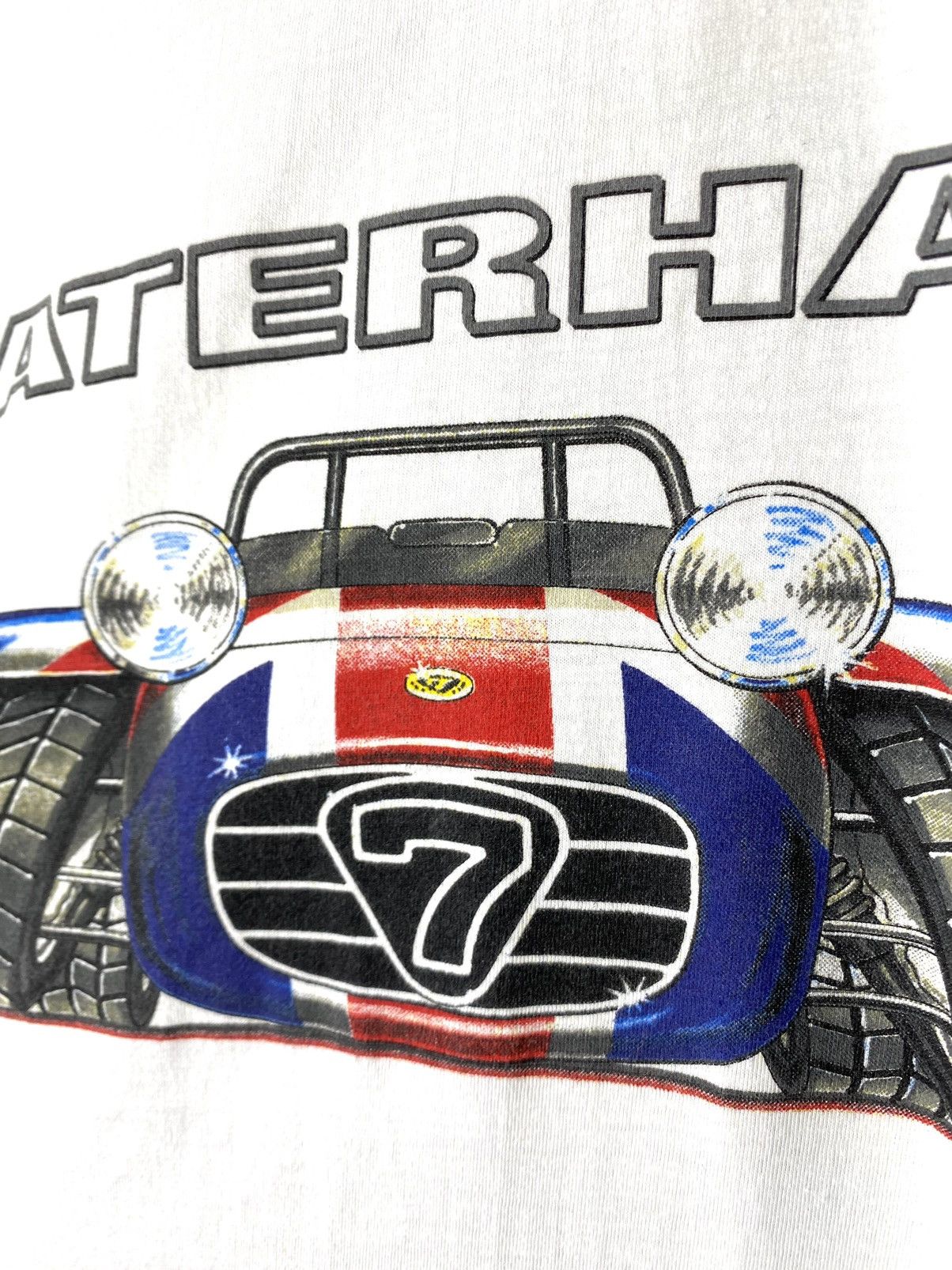 Japanese Brand Rare! Vintage 2002 Festival Caterham MG Lotus Racing T Shirt Size US L / EU 52-54 / 3 - 4 Thumbnail