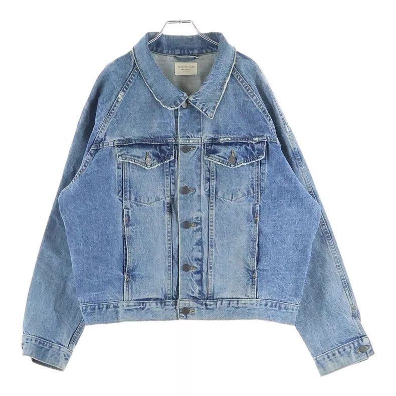 Fear of God Fear of God 4th Season Blue Bull Jacket Second Batch Size L / US 10 / IT 46 - 1 Thumbnail