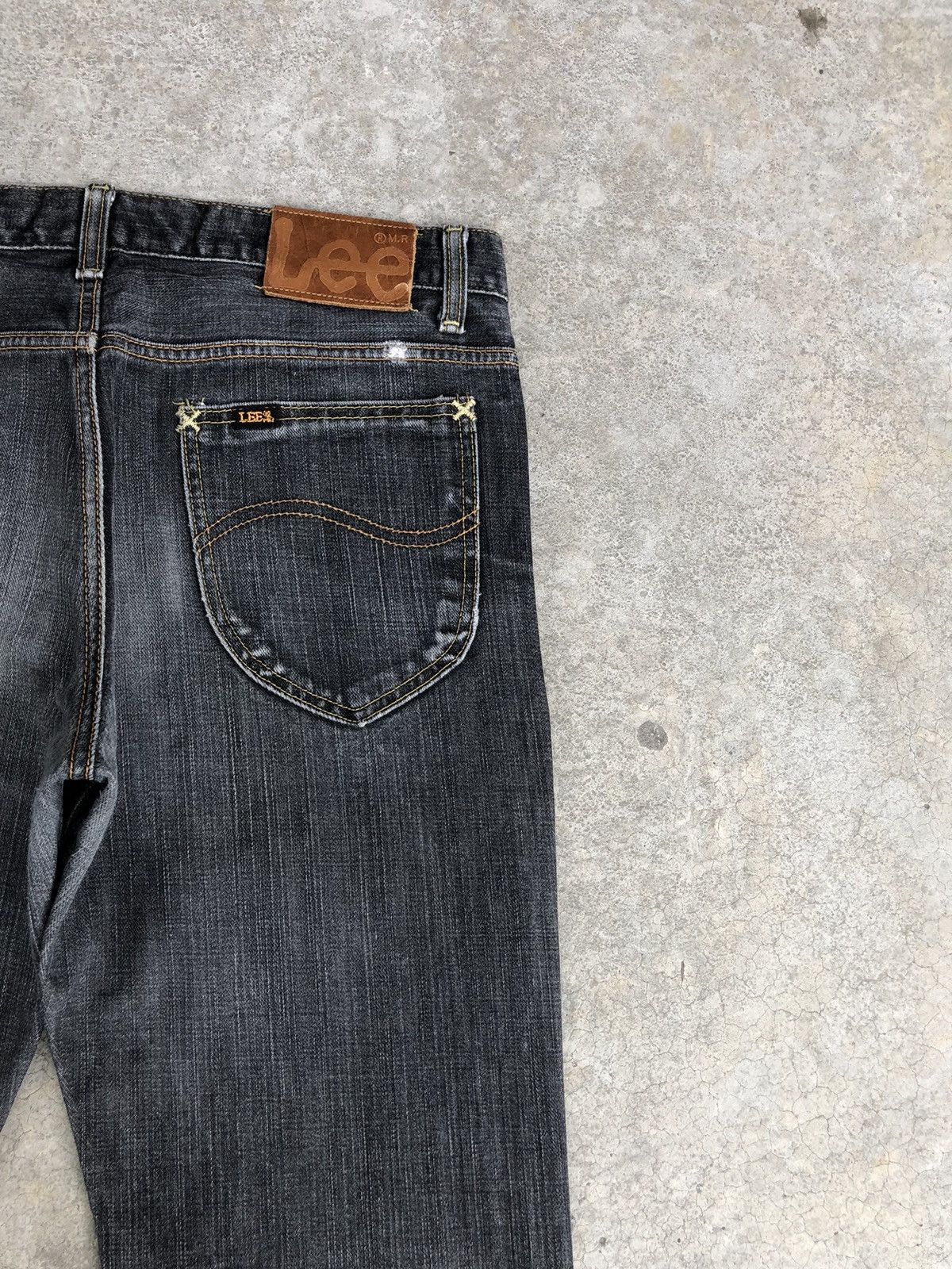 Lee Japanese Lee Flared Jeans Distressed Jeans Size US 32 / EU 48 - 10 Thumbnail