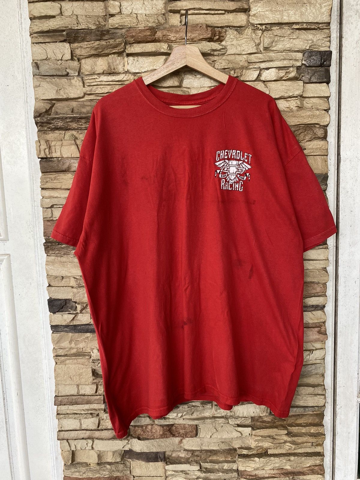 NASCAR Vintage Chevrolet Skull Tee Racing Chevy Tshirt Size US XXL / EU 58 / 5 - 4 Thumbnail