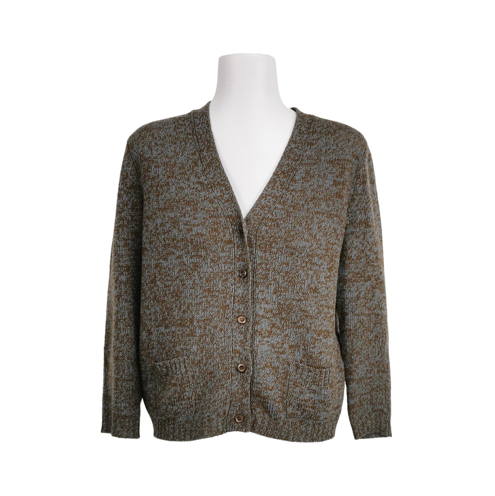 Prada Prada Cashmere V-Neck Button Cardigan - dmc Size S / US 4 / IT 40 - 1 Thumbnail