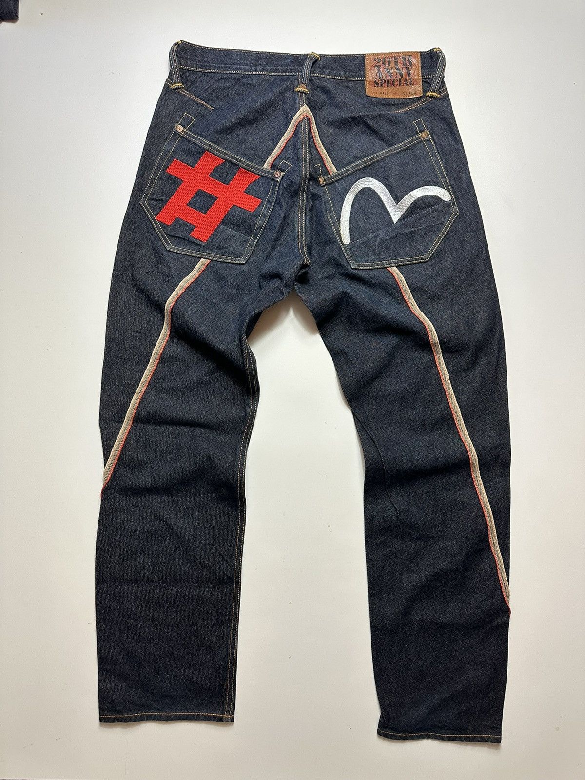 Evisu Vintage Evisu 21th Anniversary Selvedge Jeans Size US 31 - 1 Thumbnail