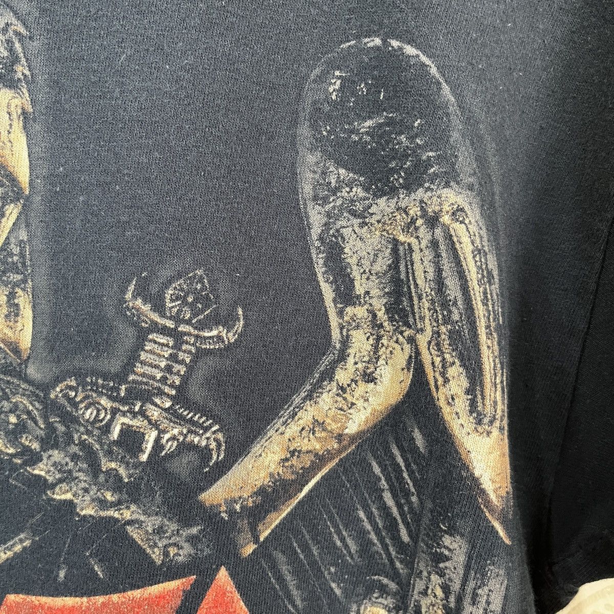 Slayer × Vintage Slayer World Tour 2012-2013 Full Printed Rock TShirt Size US M / EU 48-50 / 2 - 10 Thumbnail