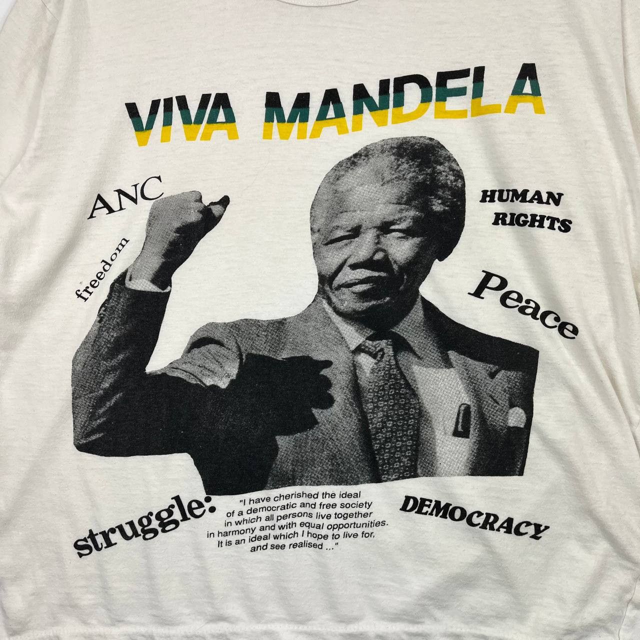 Other Nelson Mandela Viva Mandela ANC Freedom T Shirt Size XXS Size US XXS / EU 40 - 2 Thumbnail