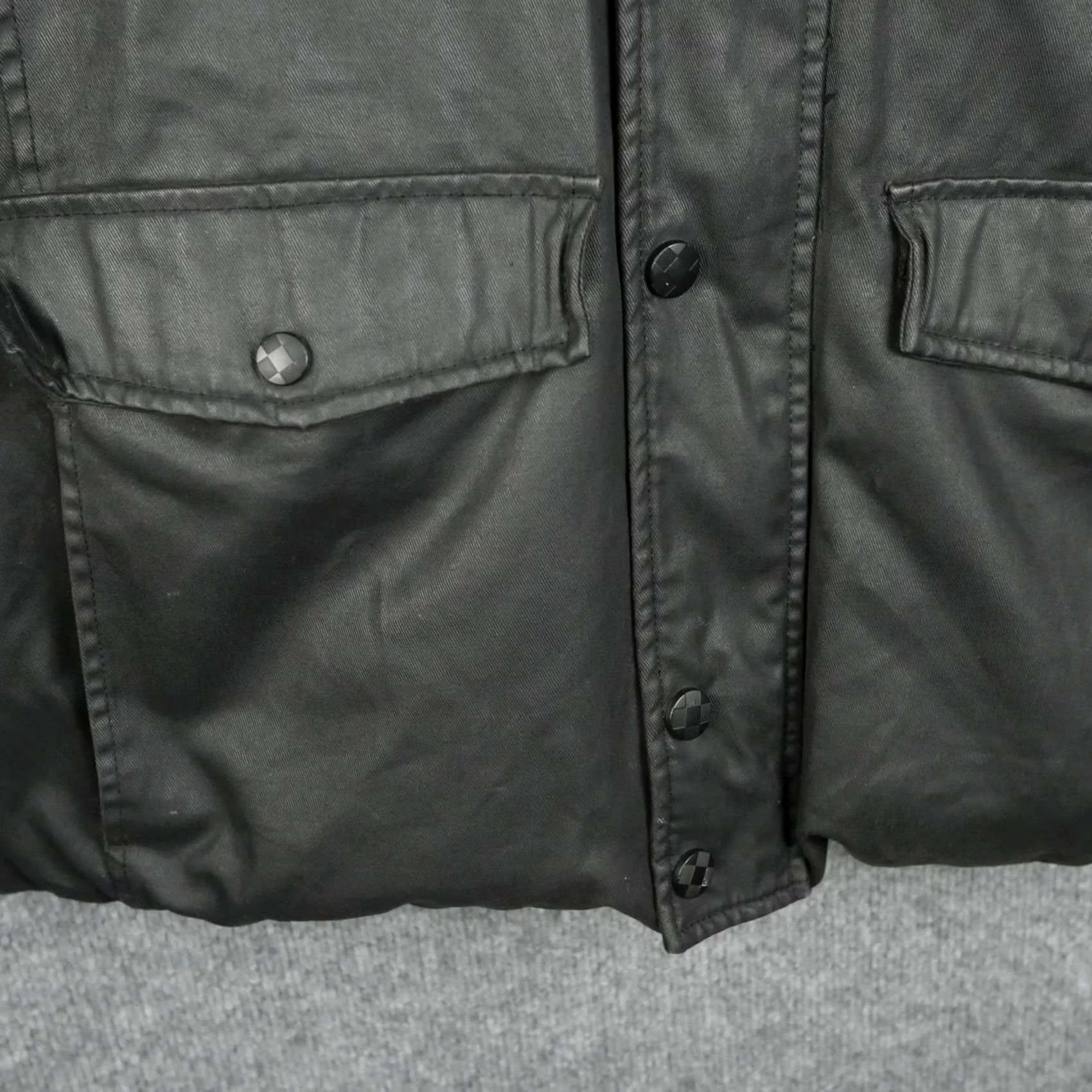 Vince Camuto Vince Camuto Jacket Mens Medium Black Reversible Hooded Down Parka Coat Quilted Size US M / EU 48-50 / 2 - 7 Thumbnail