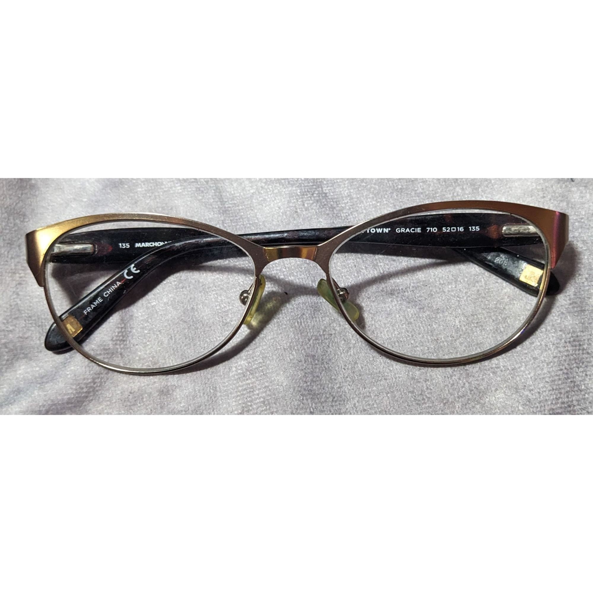 Other Marchon NYC Uptown Gracie Tortoise Glasses Frames Size ONE SIZE - 3 Thumbnail
